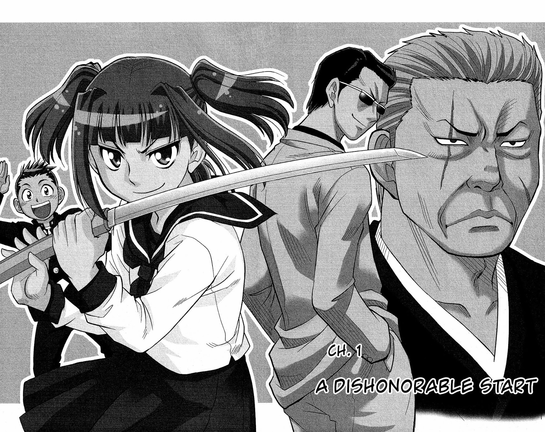 Shitei Bouryoku Shoujo Shiomi-chan Chapter 1 page 8 - Chapter 1: A Dishonorable Start