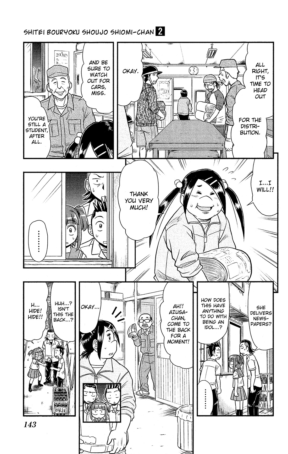 Shitei Bouryoku Shoujo Shiomi-chan Chapter 11 page 11 - Chapter 11: A Dishonorable Summer Break