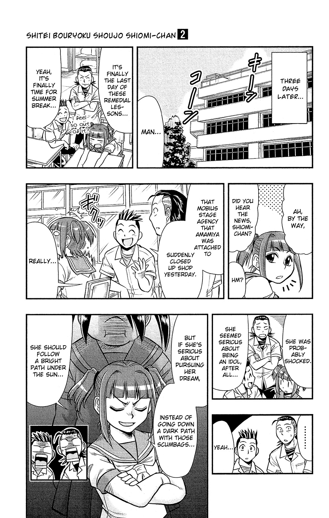 Shitei Bouryoku Shoujo Shiomi-chan Chapter 11 page 25 - Chapter 11: A Dishonorable Summer Break