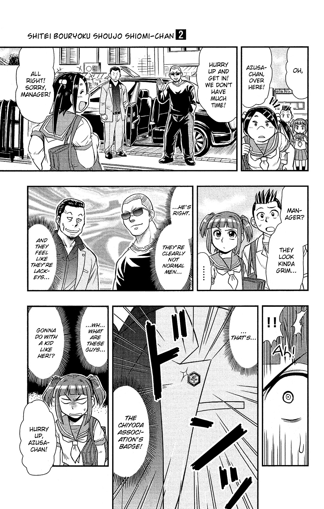 Shitei Bouryoku Shoujo Shiomi-chan Chapter 11 page 9 - Chapter 11: A Dishonorable Summer Break