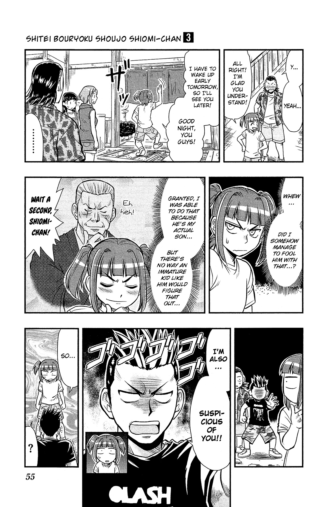 Shitei Bouryoku Shoujo Shiomi-chan Chapter 13 page 26 - Chapter 13: A Dishonorable Suspicion