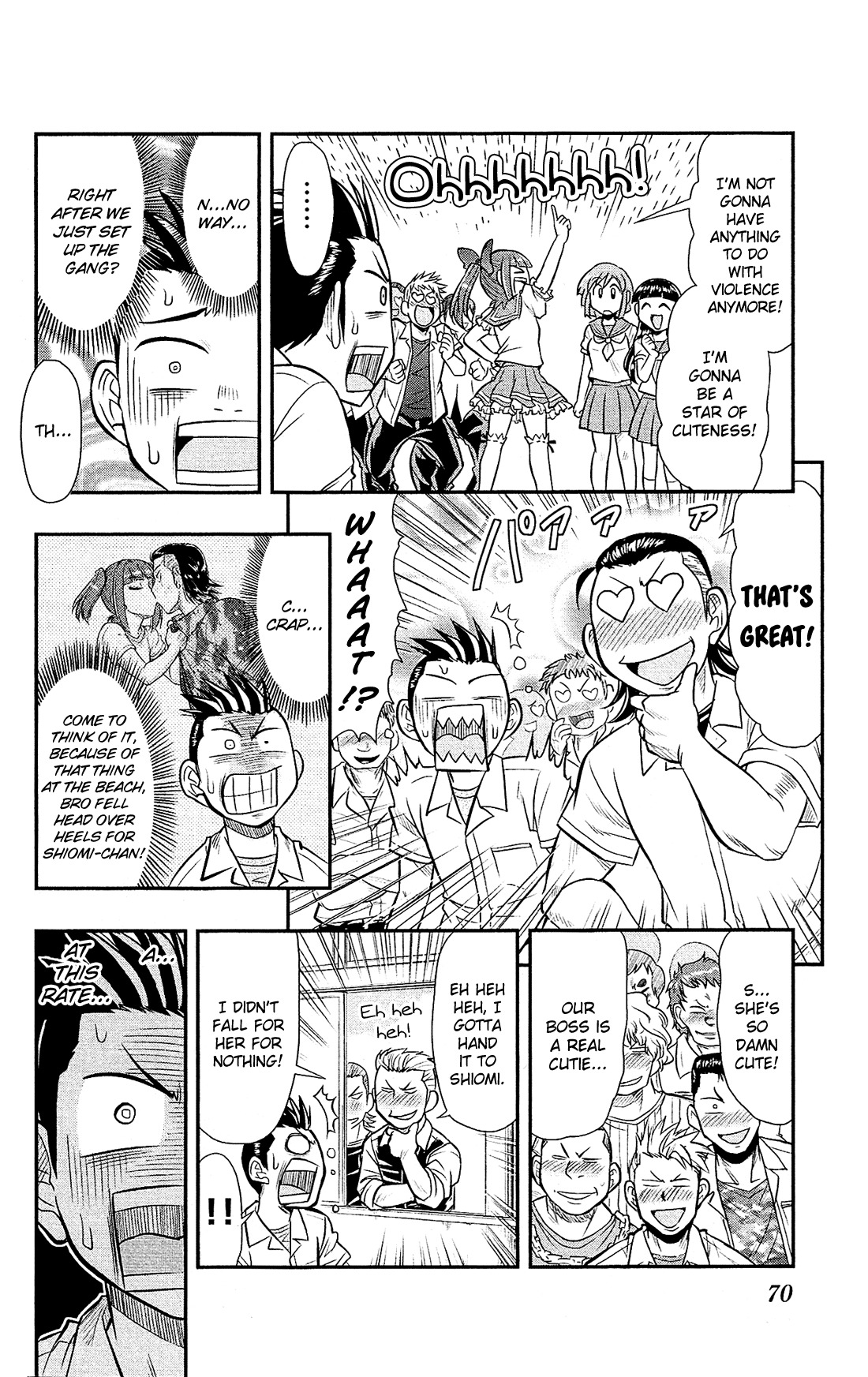 Shitei Bouryoku Shoujo Shiomi-chan Chapter 14 page 15 - Chapter 14: A Dishonorable Charisma