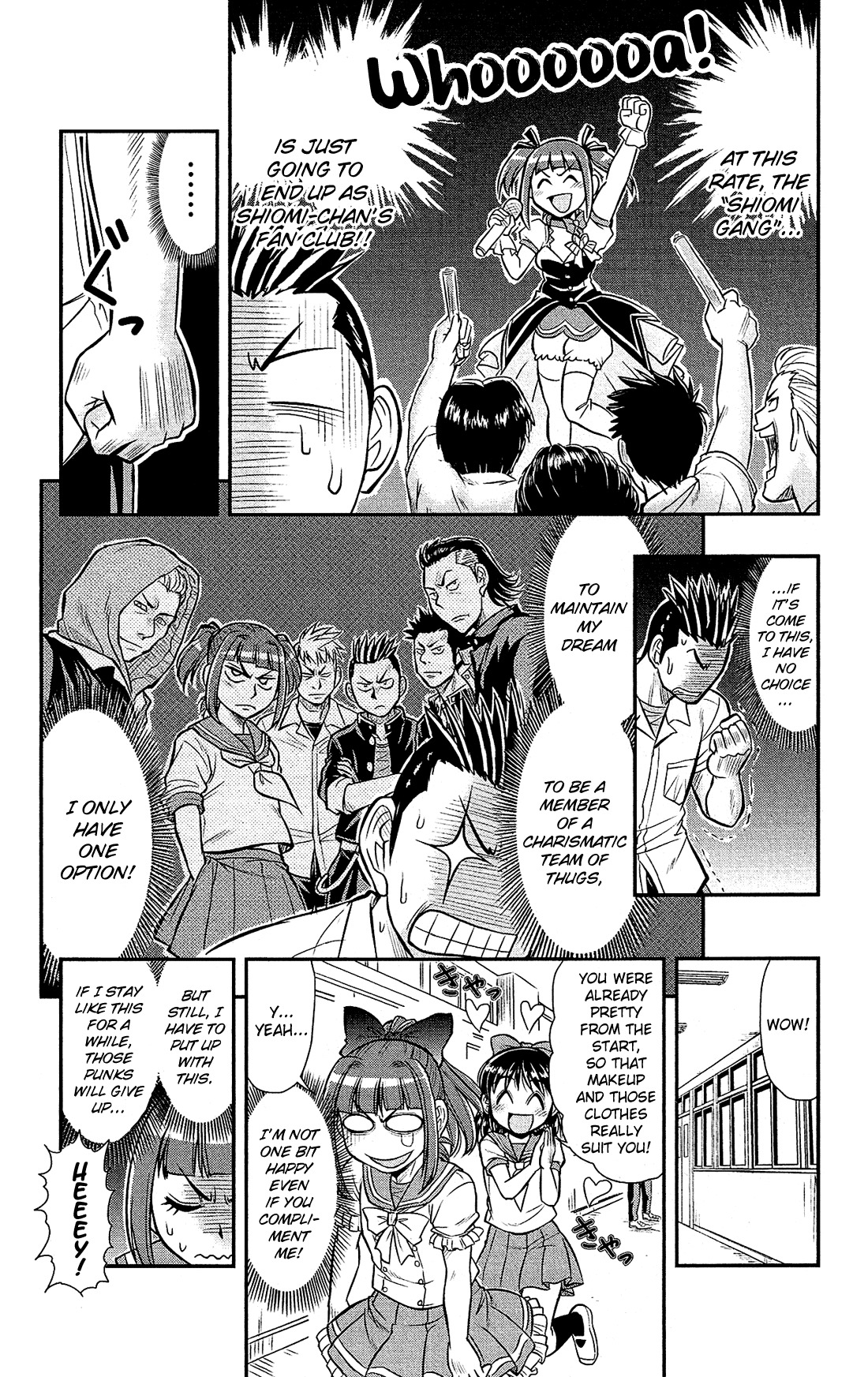 Shitei Bouryoku Shoujo Shiomi-chan Chapter 14 page 16 - Chapter 14: A Dishonorable Charisma
