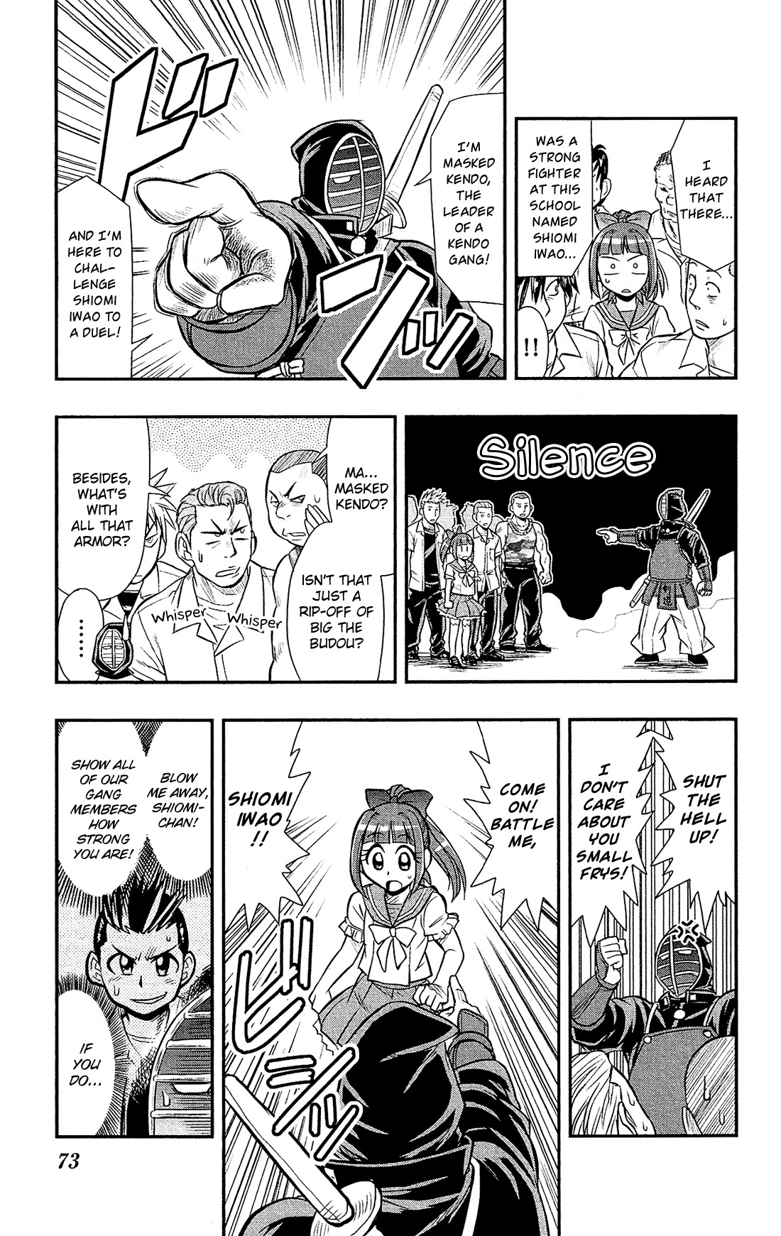 Shitei Bouryoku Shoujo Shiomi-chan Chapter 14 page 18 - Chapter 14: A Dishonorable Charisma