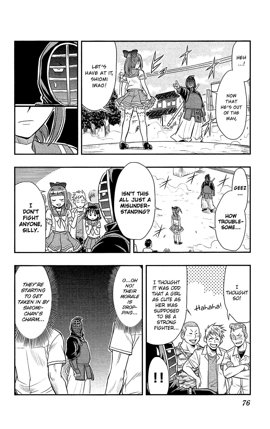 Shitei Bouryoku Shoujo Shiomi-chan Chapter 14 page 21 - Chapter 14: A Dishonorable Charisma