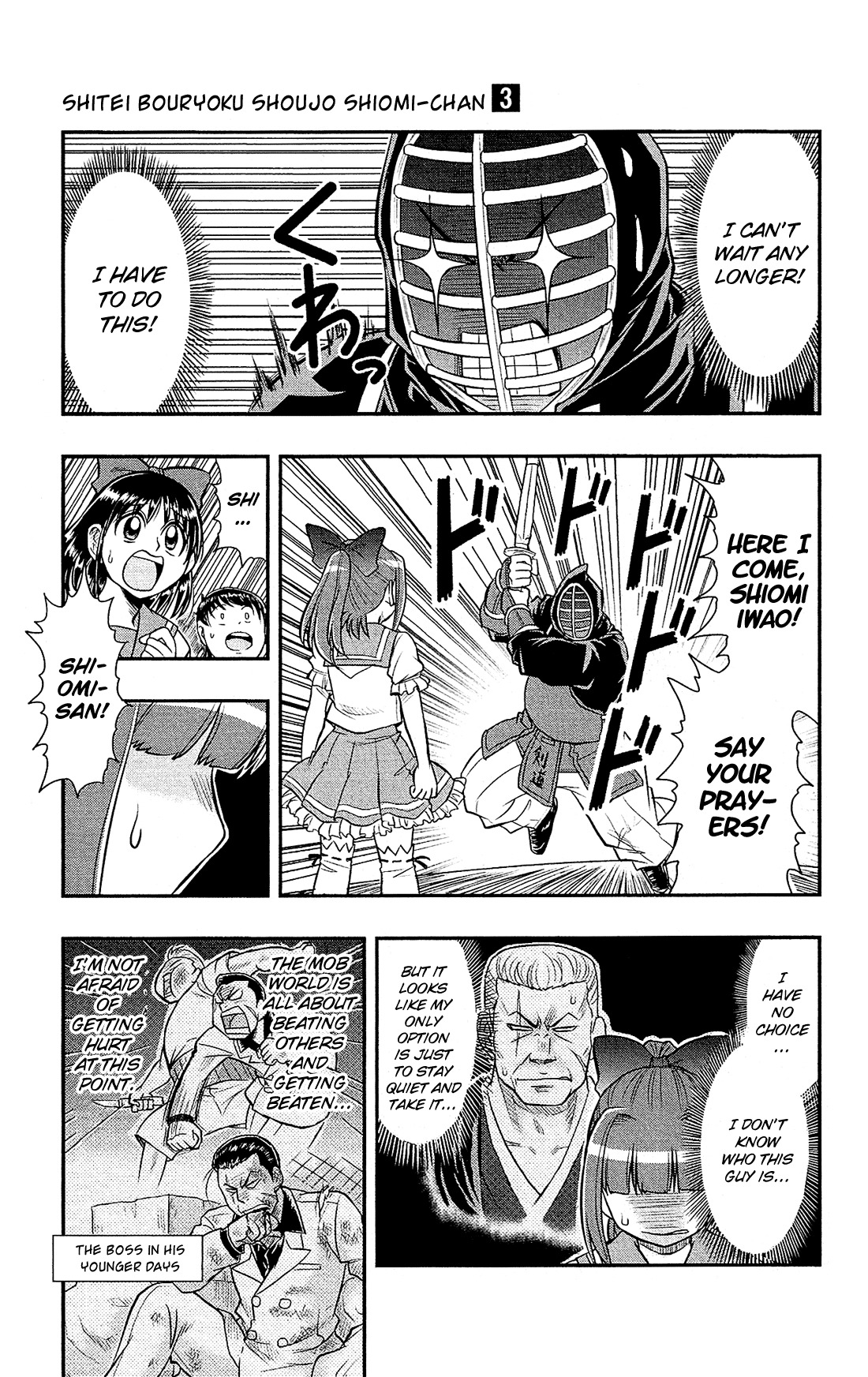 Shitei Bouryoku Shoujo Shiomi-chan Chapter 14 page 22 - Chapter 14: A Dishonorable Charisma