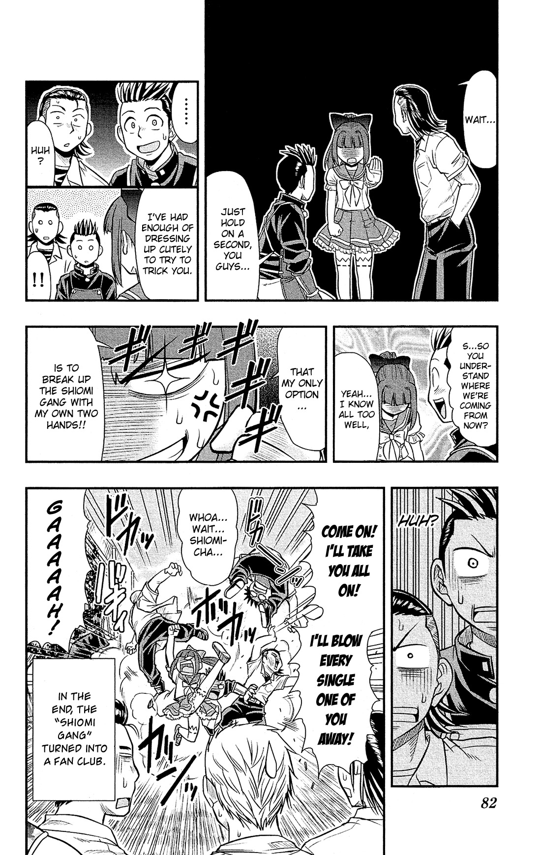 Shitei Bouryoku Shoujo Shiomi-chan Chapter 14 page 27 - Chapter 14: A Dishonorable Charisma