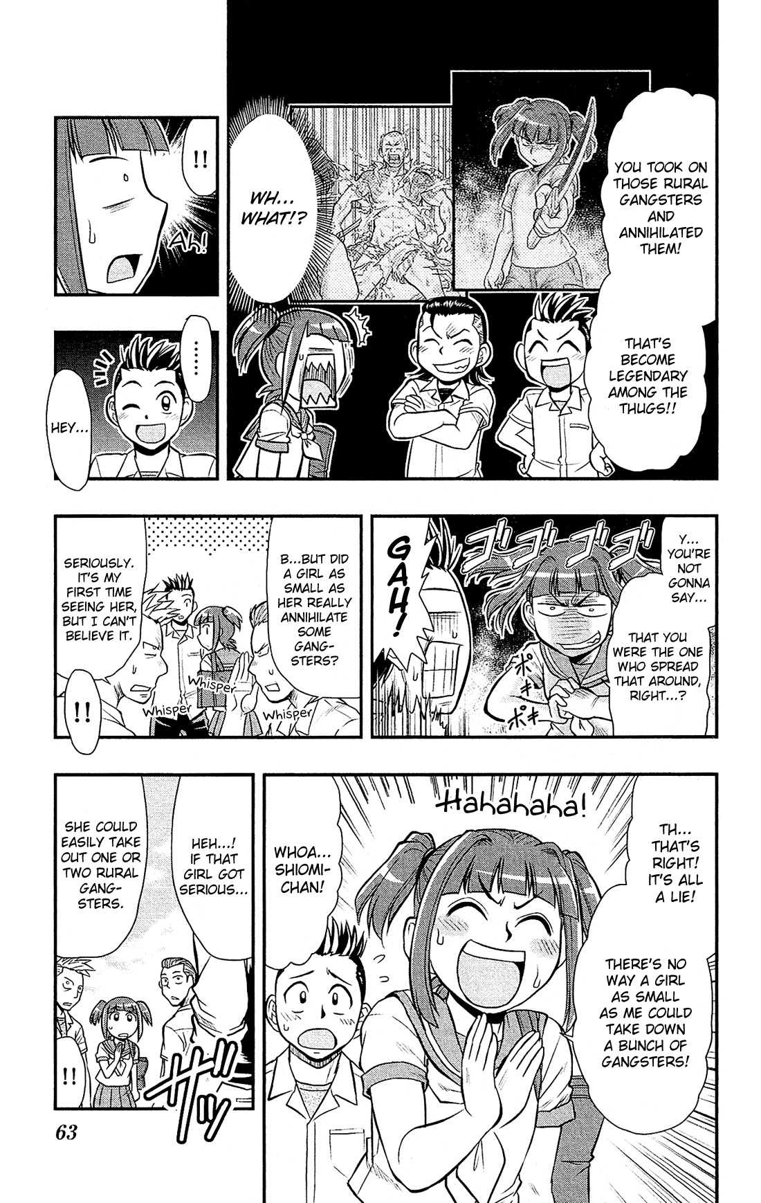 Shitei Bouryoku Shoujo Shiomi-chan Chapter 14 page 8 - Chapter 14: A Dishonorable Charisma
