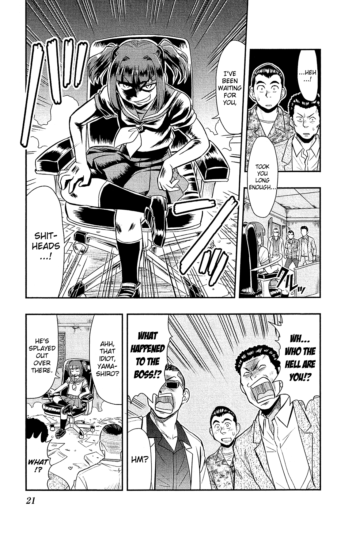 Shitei Bouryoku Shoujo Shiomi-chan Chapter 18 page 24 - Chapter 18: A Dishonorable Feud 2