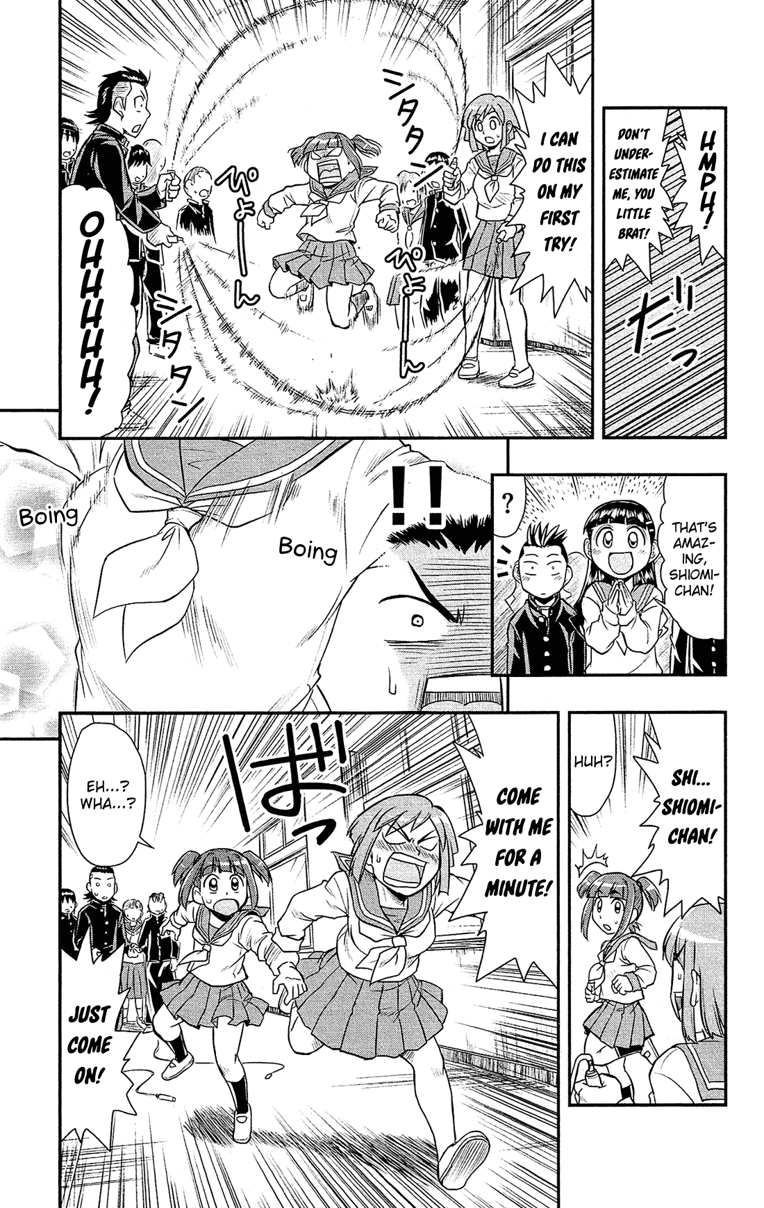 Shitei Bouryoku Shoujo Shiomi-chan Chapter 19 page 8 - Chapter 19: A Dishonorable Growth
