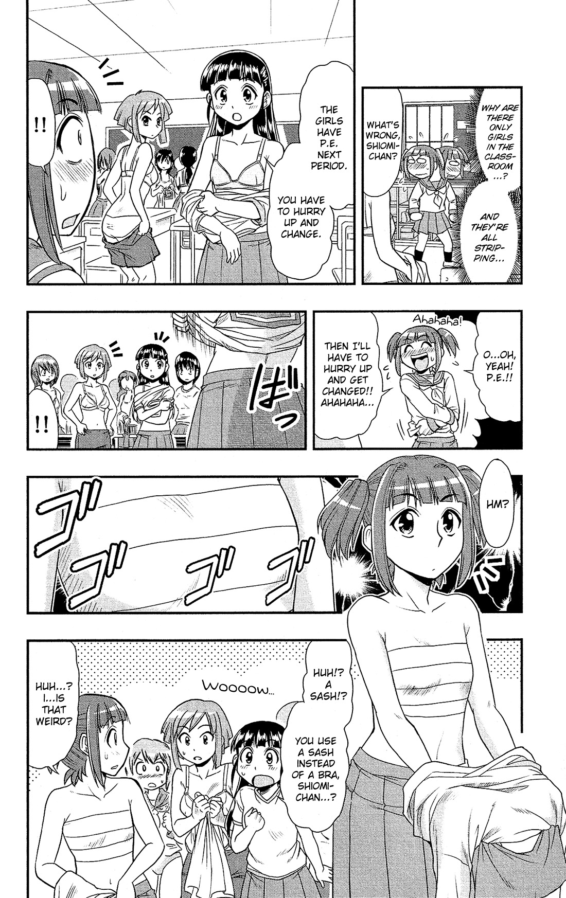 Shitei Bouryoku Shoujo Shiomi-chan Chapter 2 page 13 - Chapter 2: A Dishonorable School Day