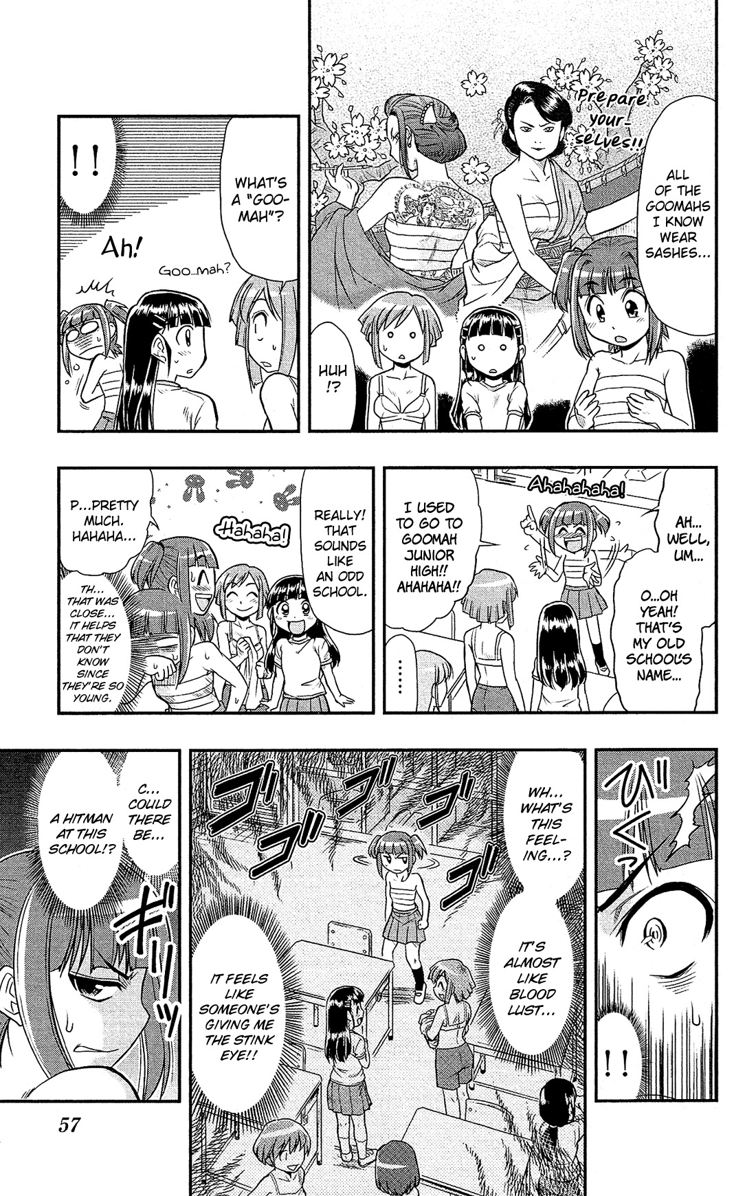 Shitei Bouryoku Shoujo Shiomi-chan Chapter 2 page 14 - Chapter 2: A Dishonorable School Day