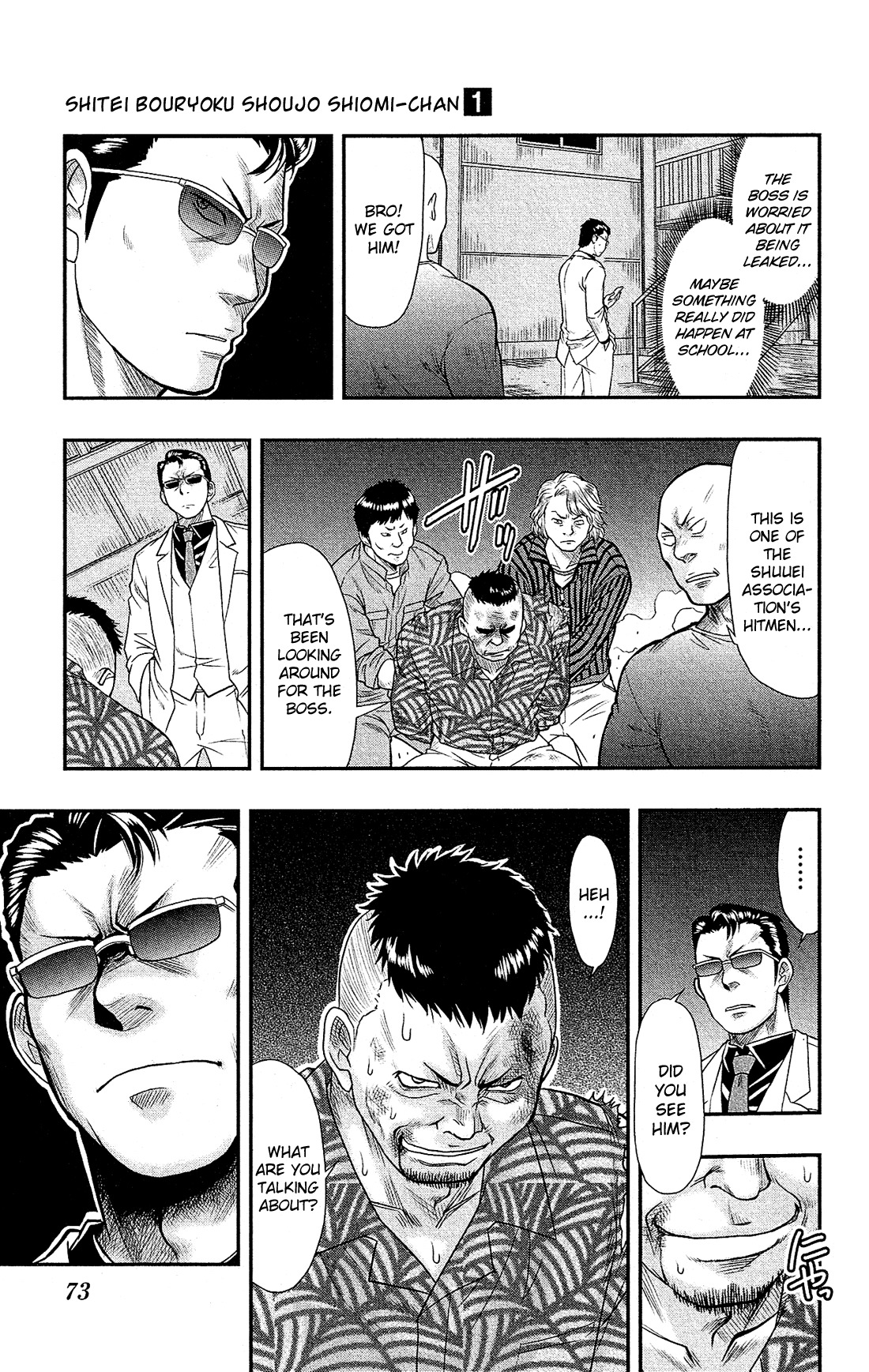Shitei Bouryoku Shoujo Shiomi-chan Chapter 2 page 30 - Chapter 2: A Dishonorable School Day