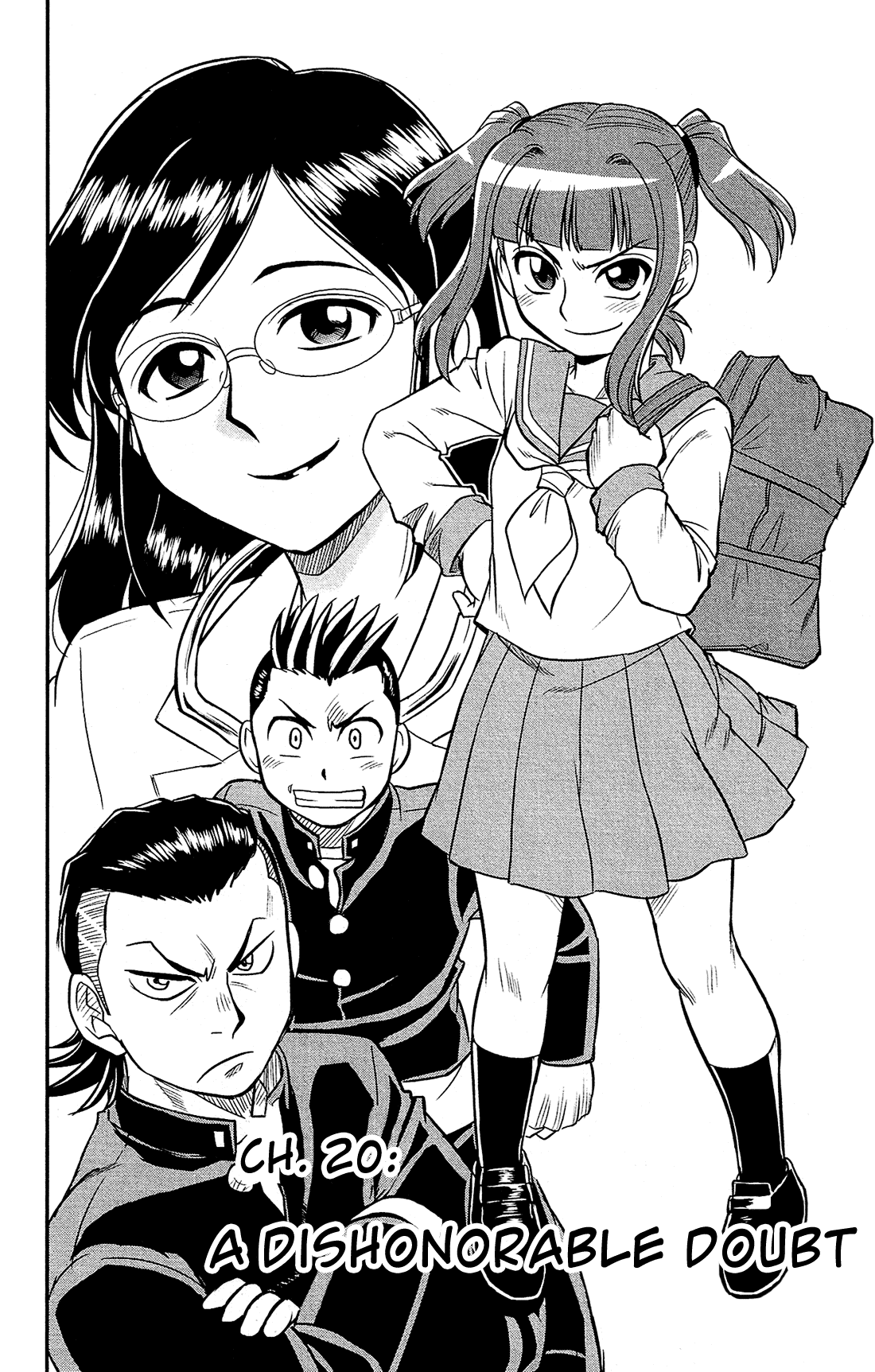 Shitei Bouryoku Shoujo Shiomi-chan Chapter 20 page 5 - Chapter 20: A Dishonorable Doubt