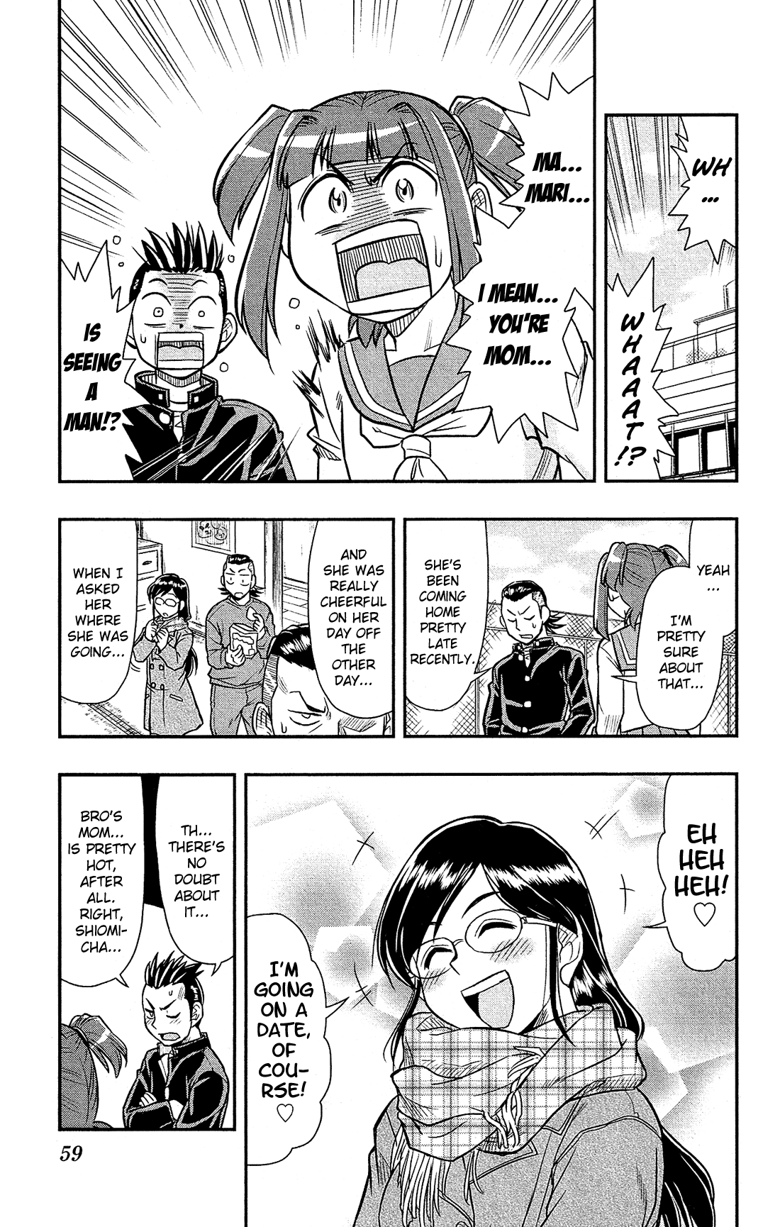 Shitei Bouryoku Shoujo Shiomi-chan Chapter 20 page 6 - Chapter 20: A Dishonorable Doubt