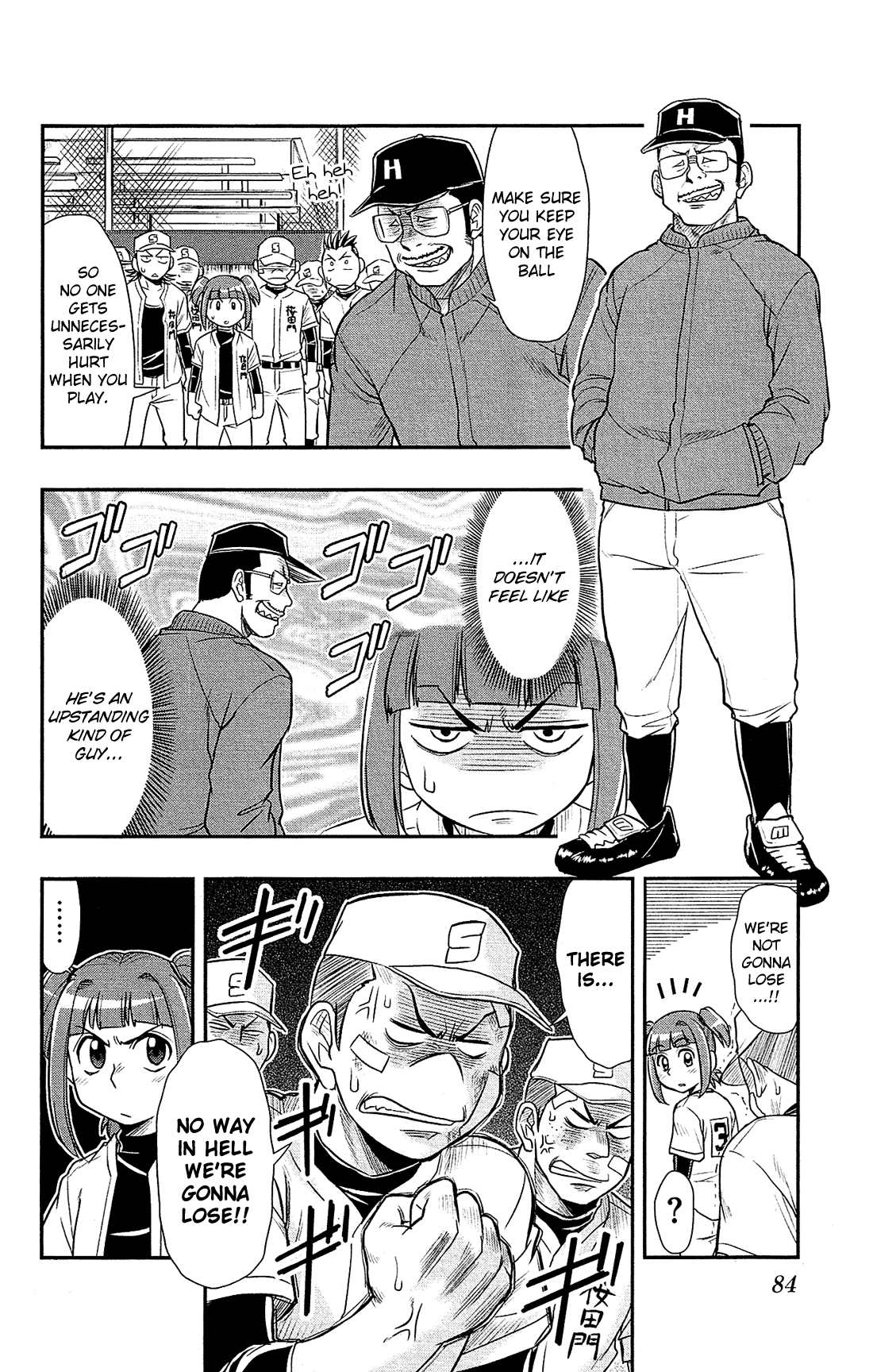 Shitei Bouryoku Shoujo Shiomi-chan Chapter 21 page 9 - Chapter 21: A Dishonorable Baseball Game