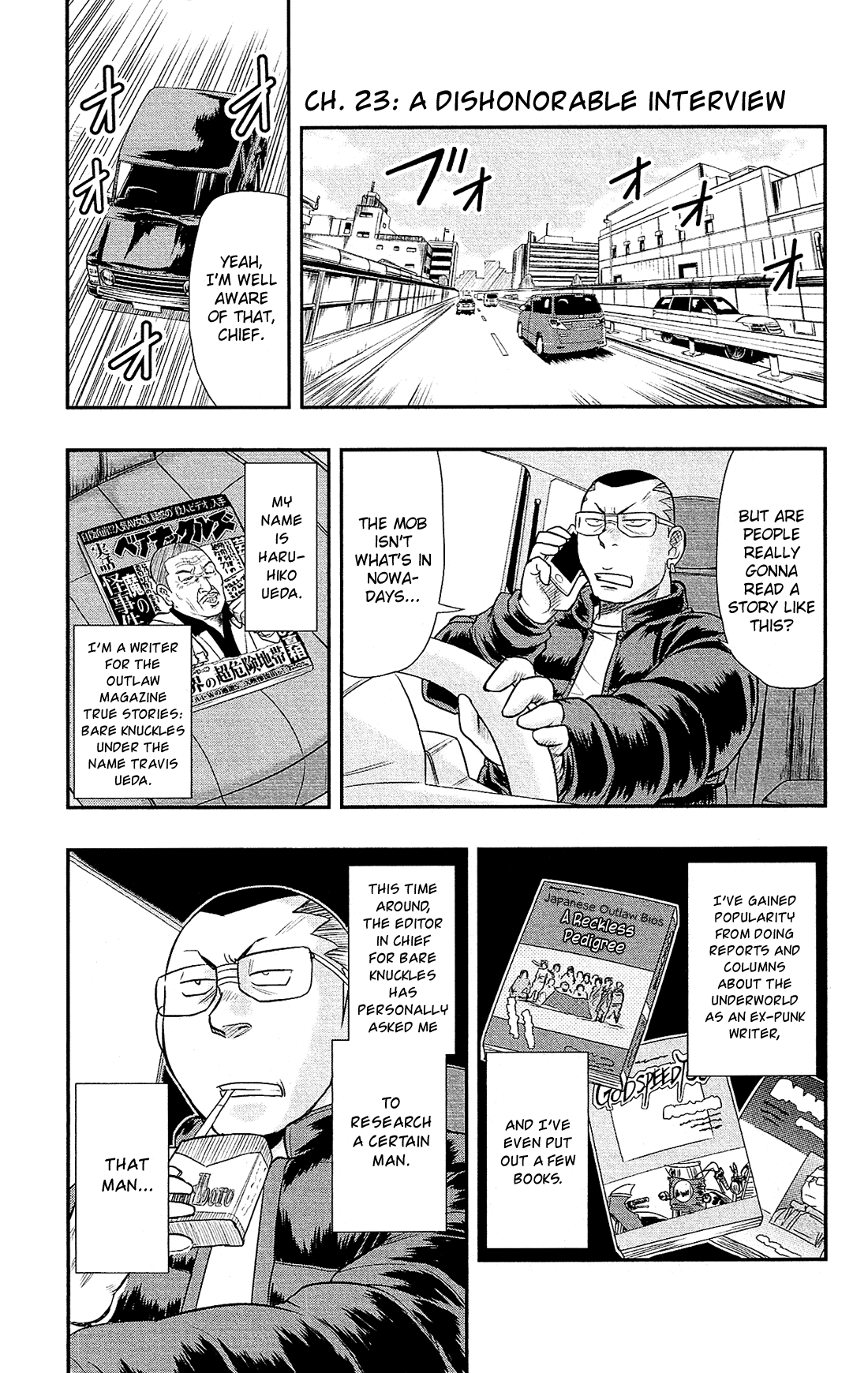 Shitei Bouryoku Shoujo Shiomi-chan Chapter 23 page 2 - Chapter 23: A Dishonorable Interview