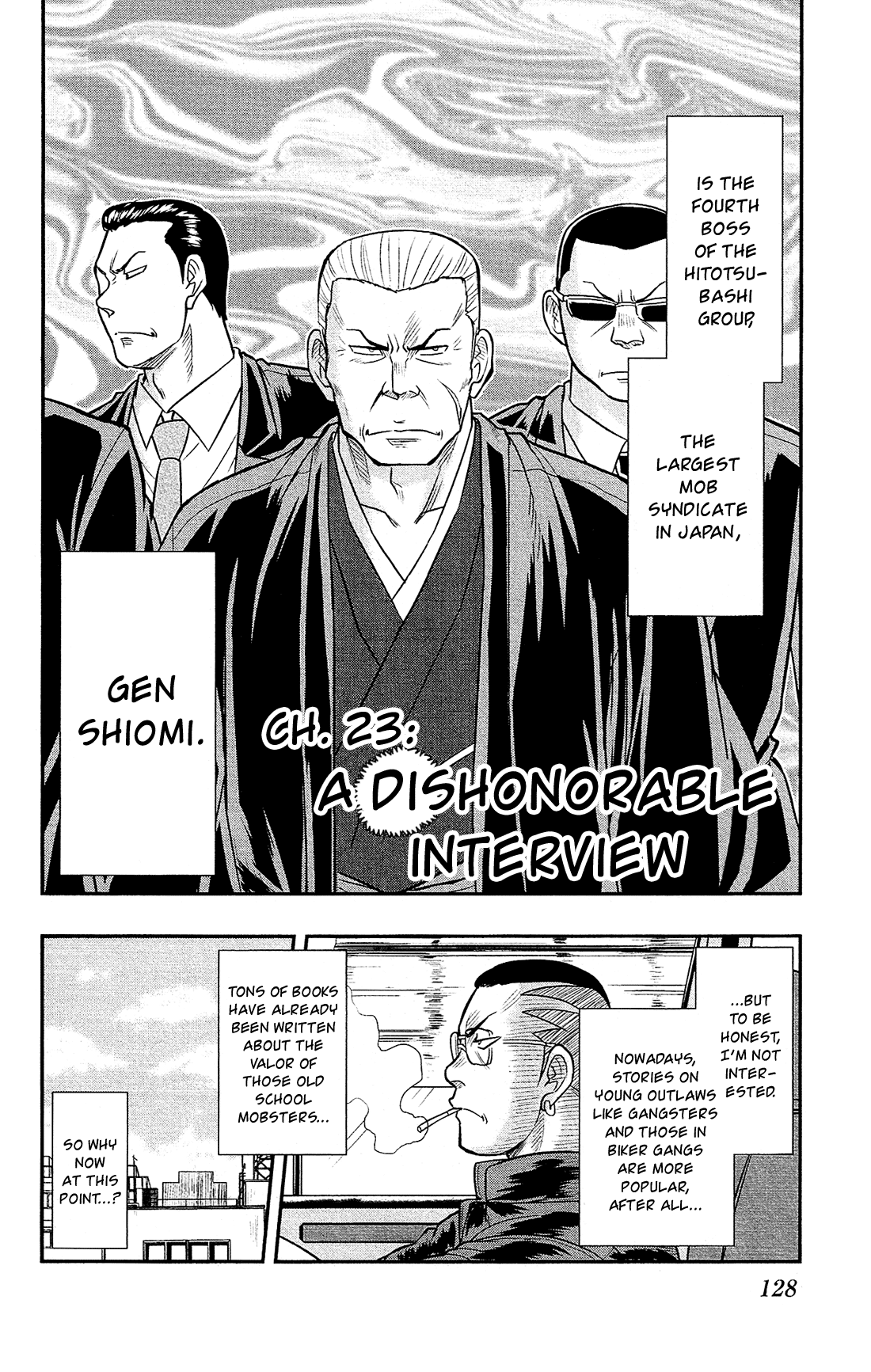 Shitei Bouryoku Shoujo Shiomi-chan Chapter 23 page 3 - Chapter 23: A Dishonorable Interview