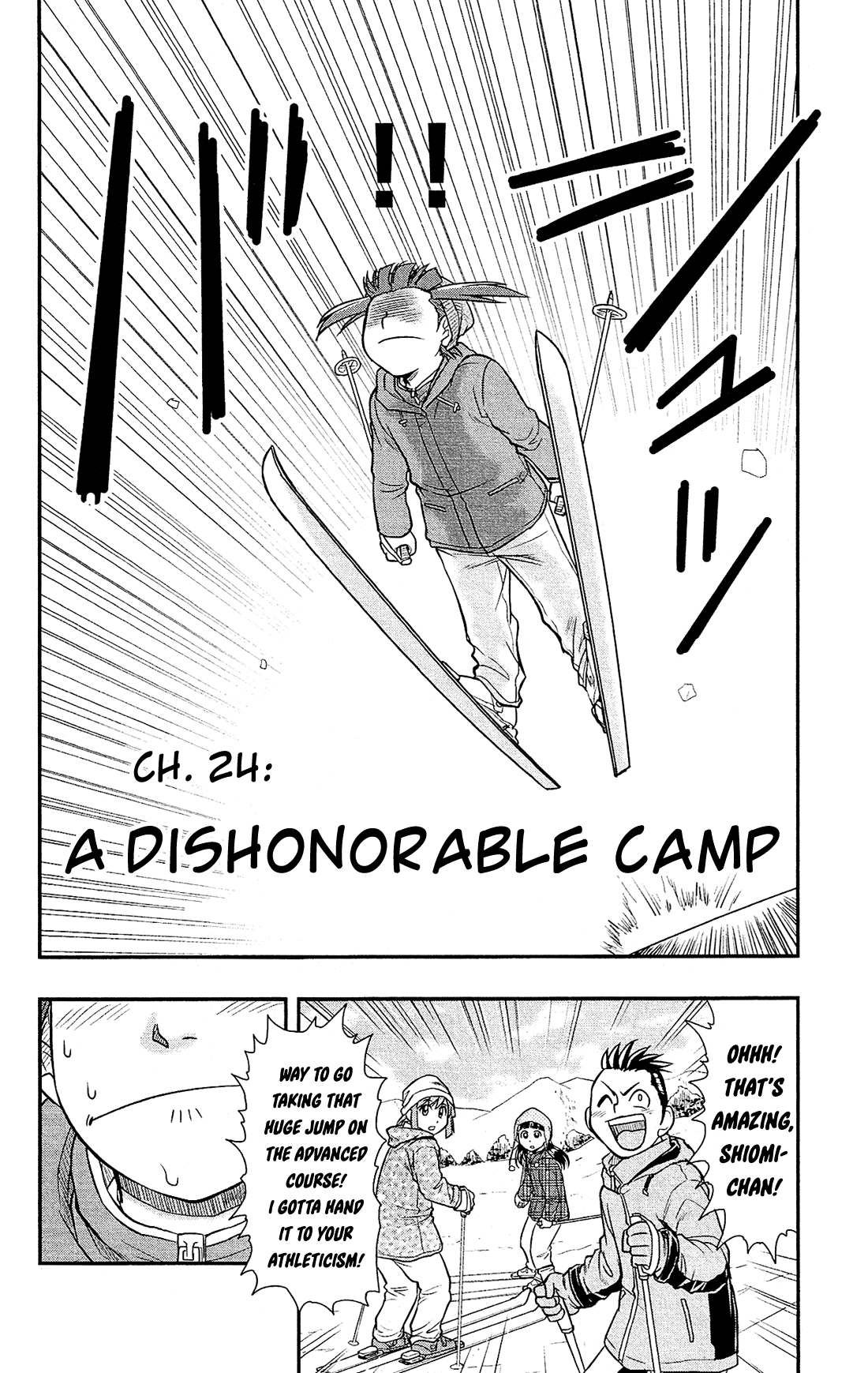 Shitei Bouryoku Shoujo Shiomi-chan Chapter 24 page 5 - Chapter 24: A Dishonorable Camp