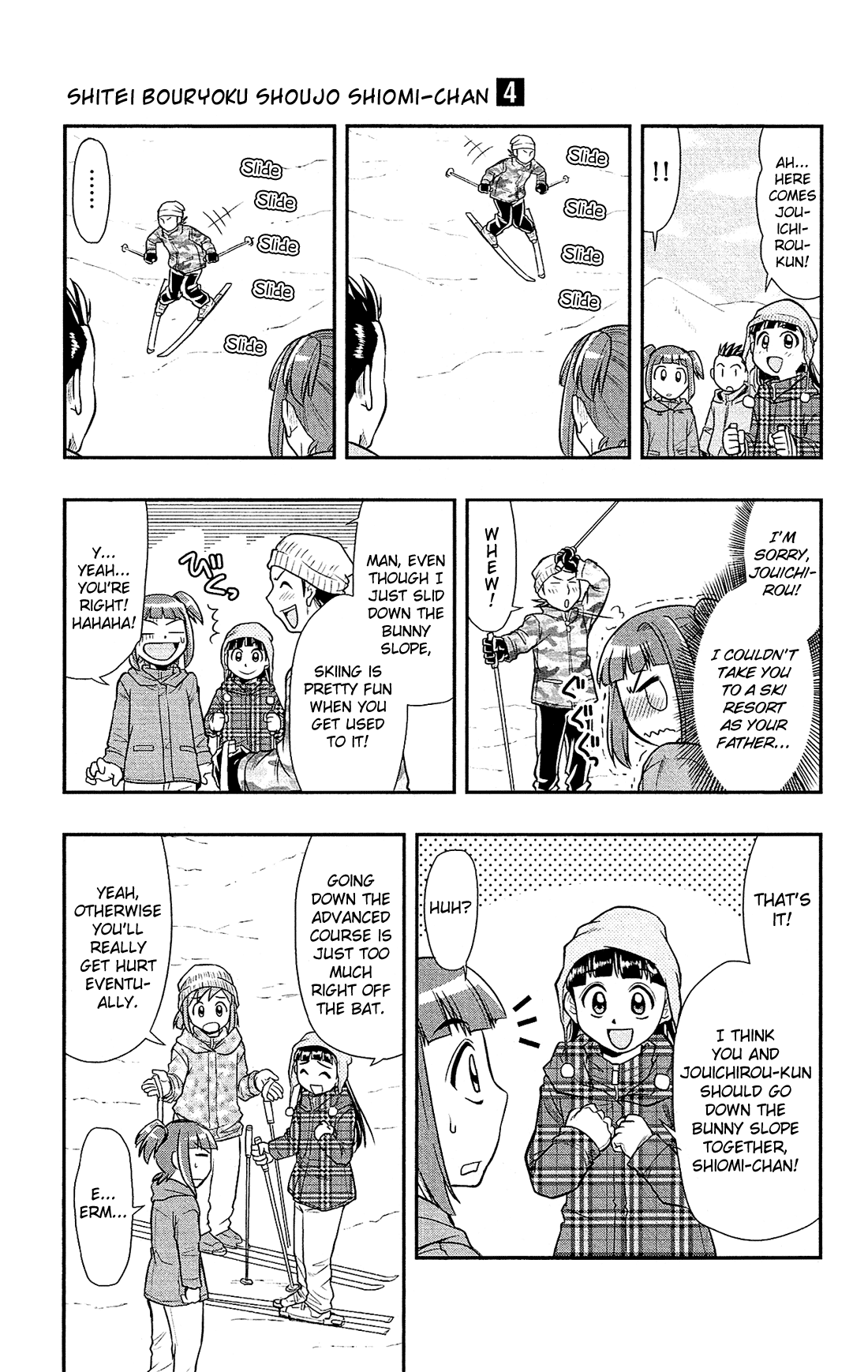 Shitei Bouryoku Shoujo Shiomi-chan Chapter 24 page 8 - Chapter 24: A Dishonorable Camp