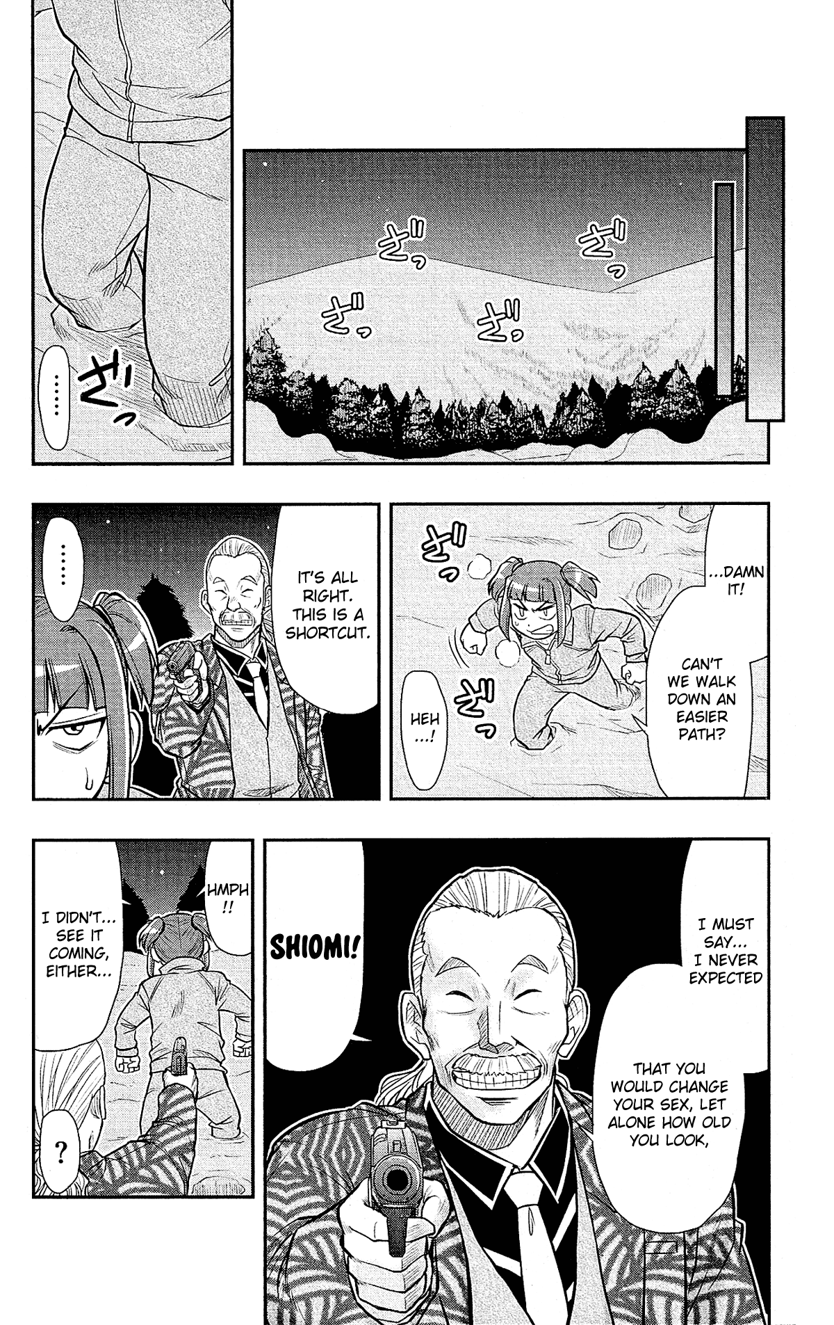 Shitei Bouryoku Shoujo Shiomi-chan Chapter 25 page 14 - Chapter 25: A Dishonorable Assassination