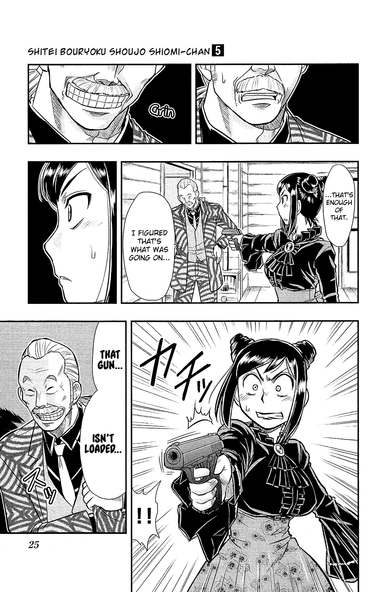 Shitei Bouryoku Shoujo Shiomi-chan Chapter 25 page 25 - Chapter 25: A Dishonorable Assassination