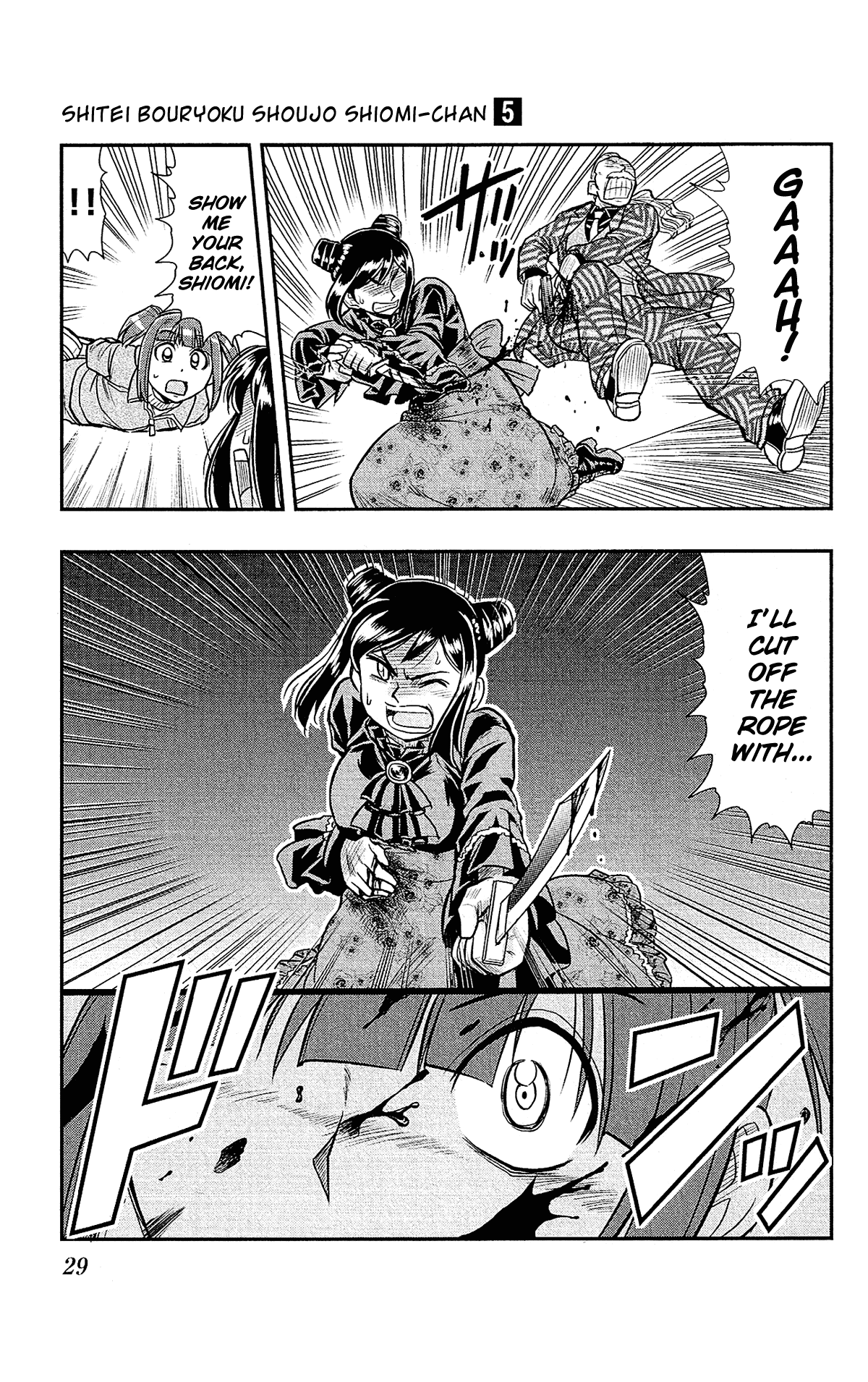 Shitei Bouryoku Shoujo Shiomi-chan Chapter 25 page 29 - Chapter 25: A Dishonorable Assassination