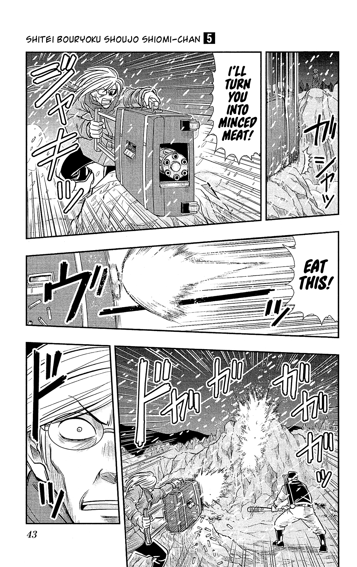 Shitei Bouryoku Shoujo Shiomi-chan Chapter 26 page 10 - Chapter 26: A Dishonorable Assassination 2