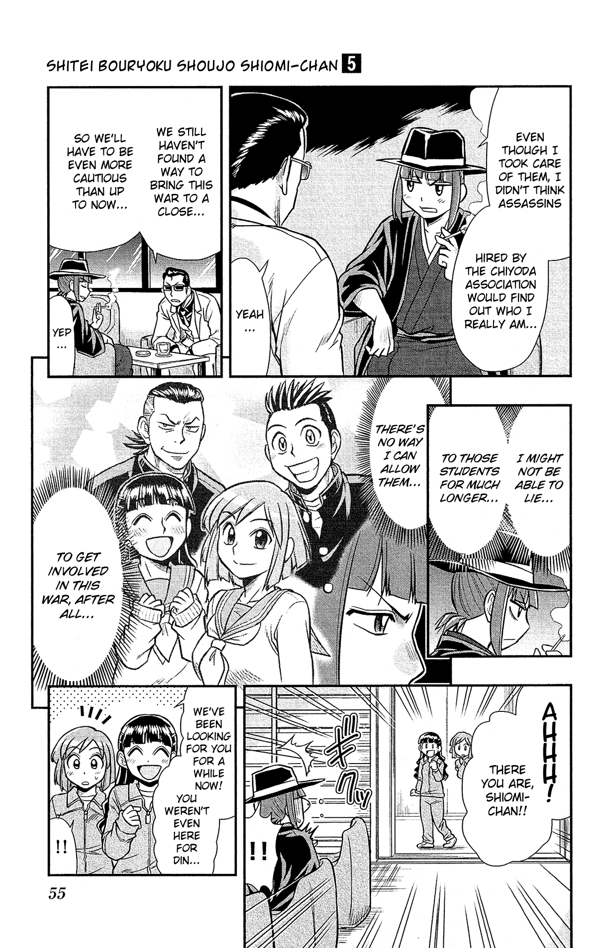 Shitei Bouryoku Shoujo Shiomi-chan Chapter 26 page 21 - Chapter 26: A Dishonorable Assassination 2