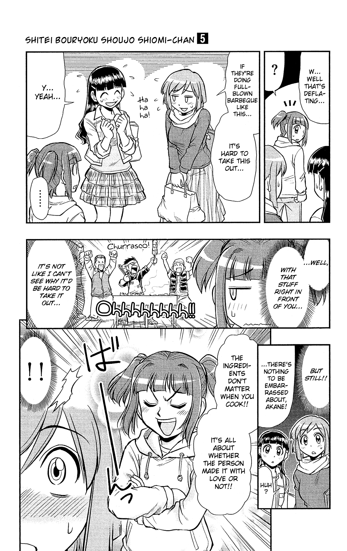 Shitei Bouryoku Shoujo Shiomi-chan Chapter 27 page 12 - Chapter 27: A Dishonorable Flower Viewing