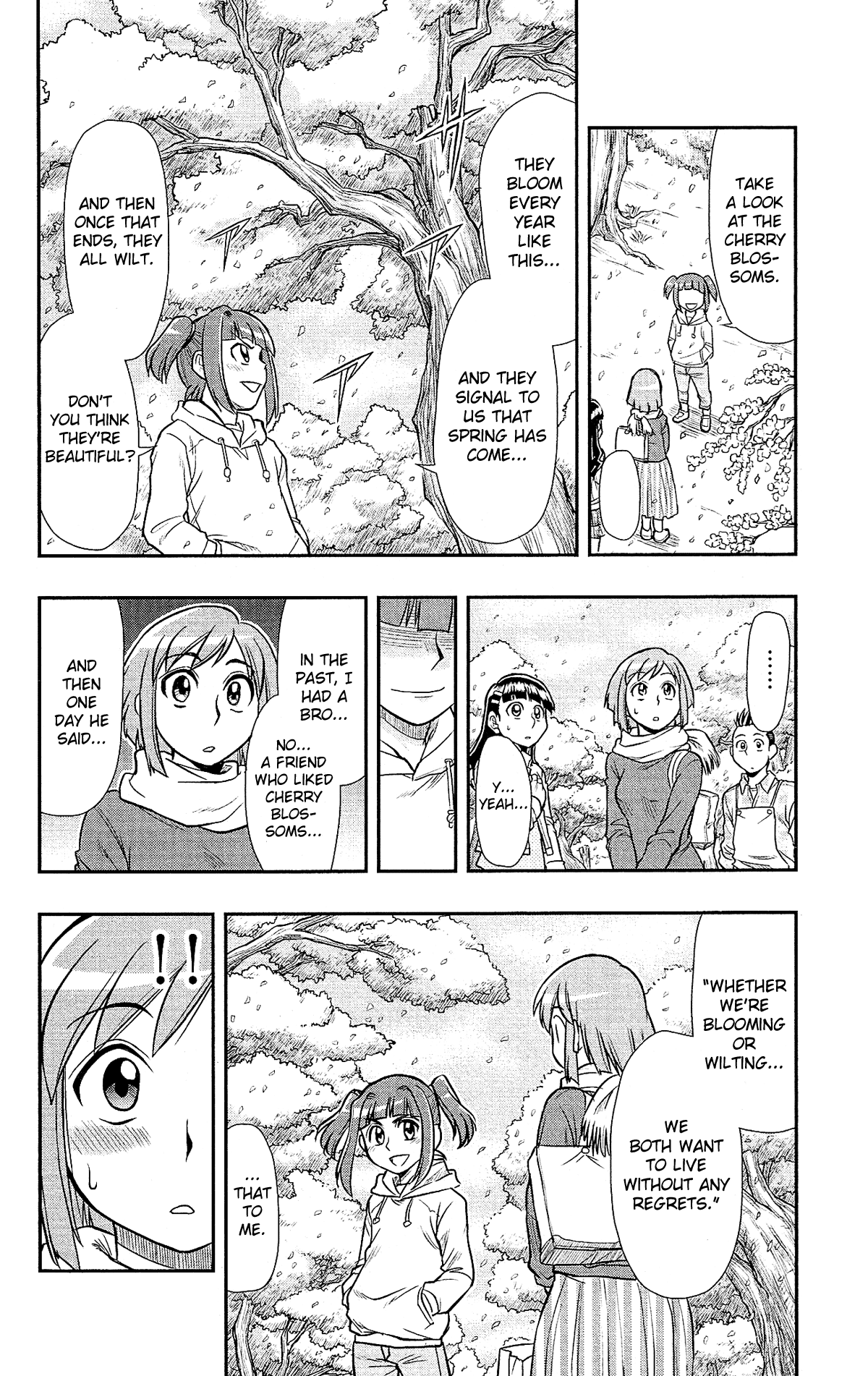 Shitei Bouryoku Shoujo Shiomi-chan Chapter 27 page 15 - Chapter 27: A Dishonorable Flower Viewing