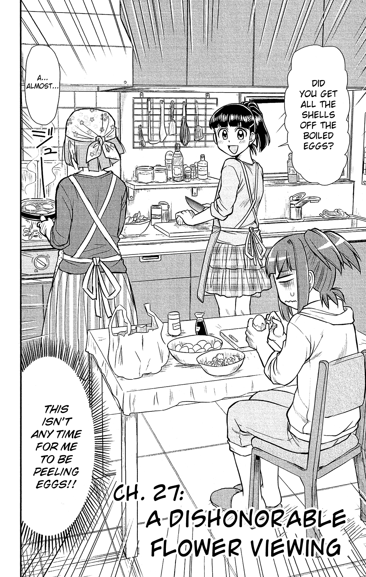 Shitei Bouryoku Shoujo Shiomi-chan Chapter 27 page 5 - Chapter 27: A Dishonorable Flower Viewing