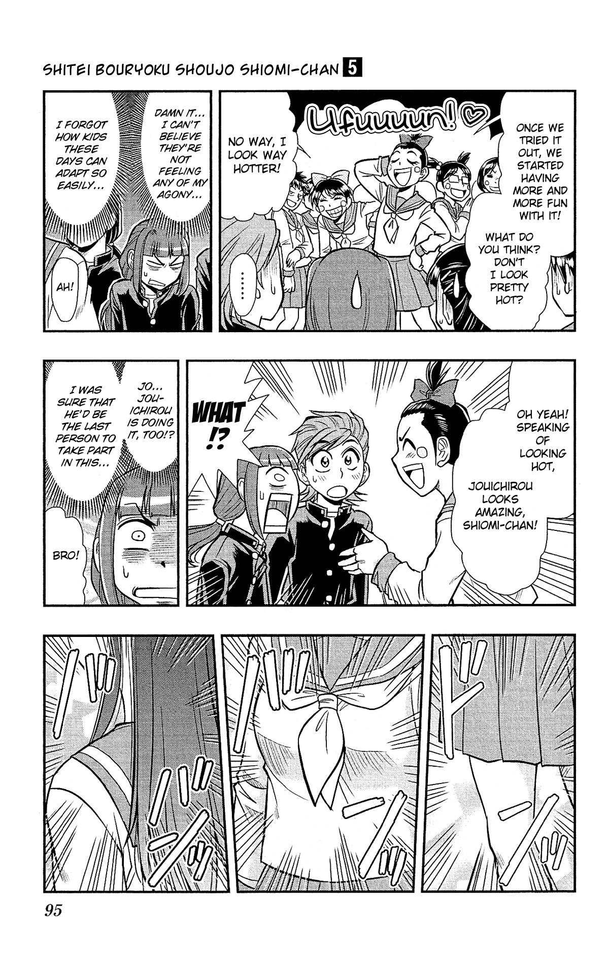 Shitei Bouryoku Shoujo Shiomi-chan Chapter 28 page 14 - Chapter 28: A Dishonorable Reversal