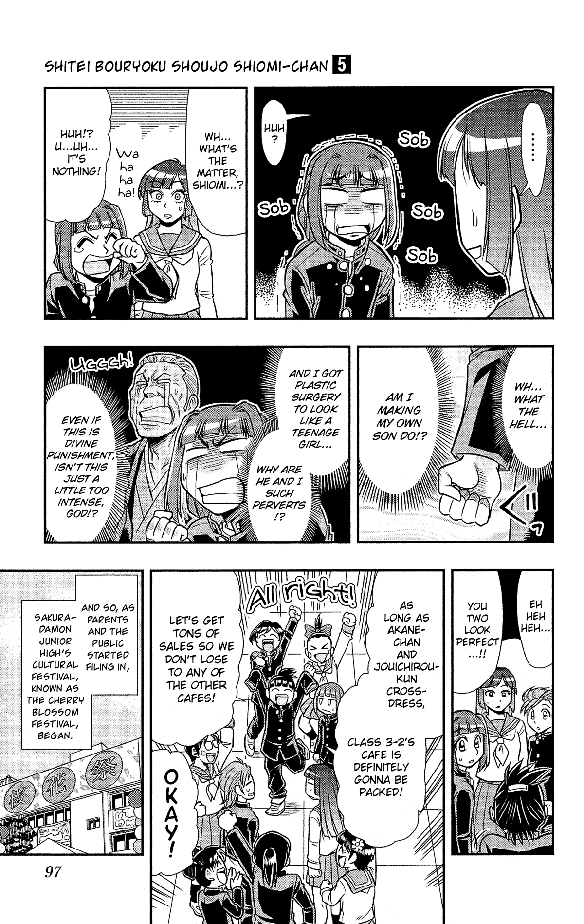 Shitei Bouryoku Shoujo Shiomi-chan Chapter 28 page 16 - Chapter 28: A Dishonorable Reversal