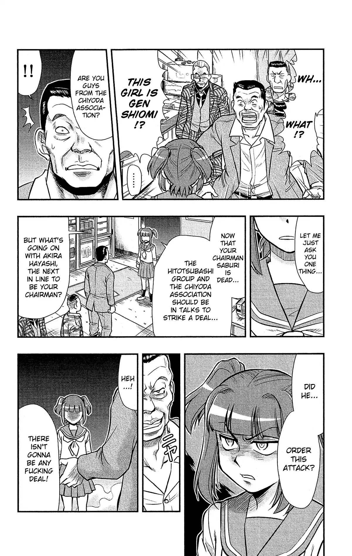 Shitei Bouryoku Shoujo Shiomi-chan Chapter 29 page 10 - Chapter 29: A Dishonorable Raid