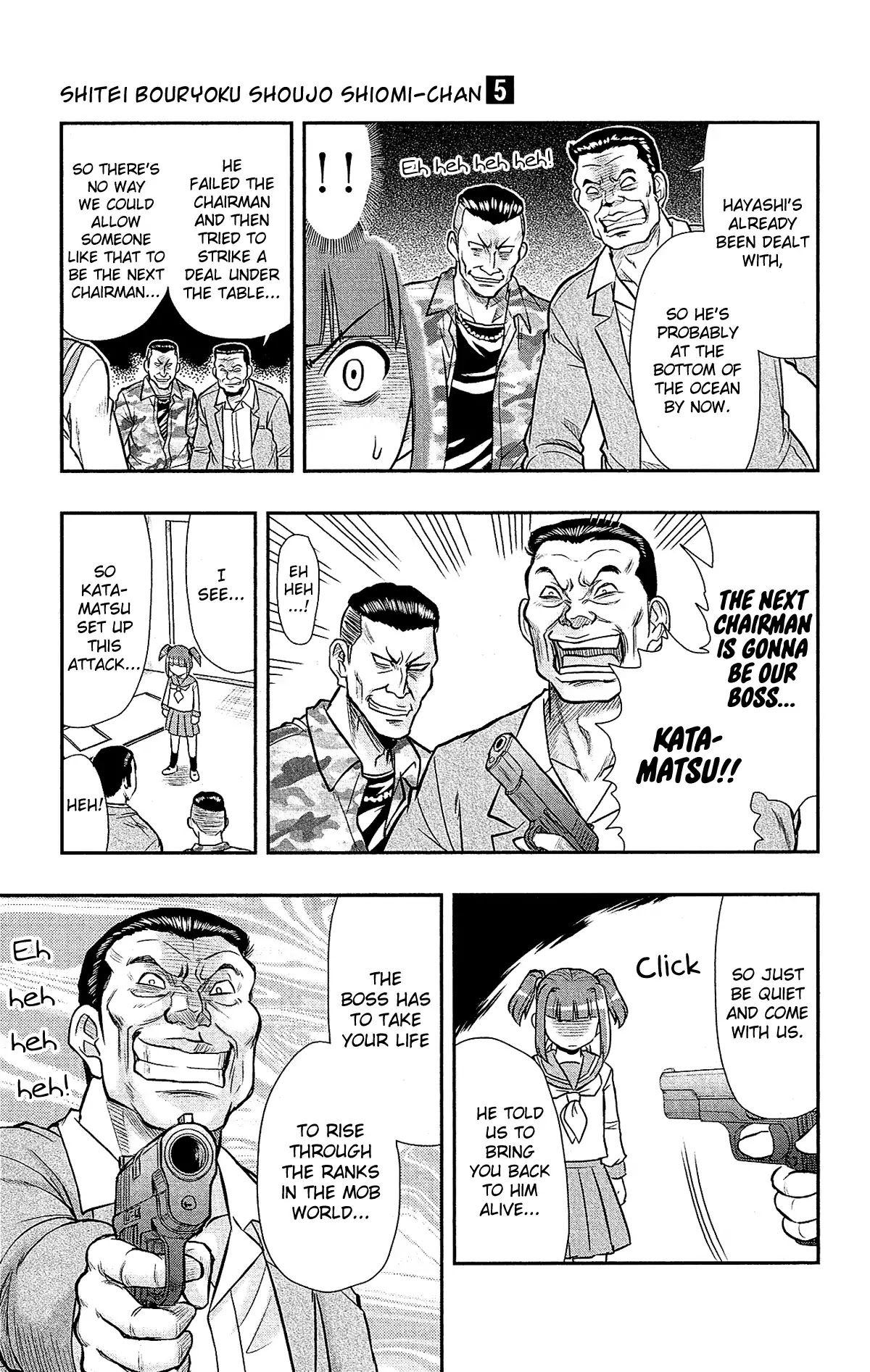 Shitei Bouryoku Shoujo Shiomi-chan Chapter 29 page 11 - Chapter 29: A Dishonorable Raid