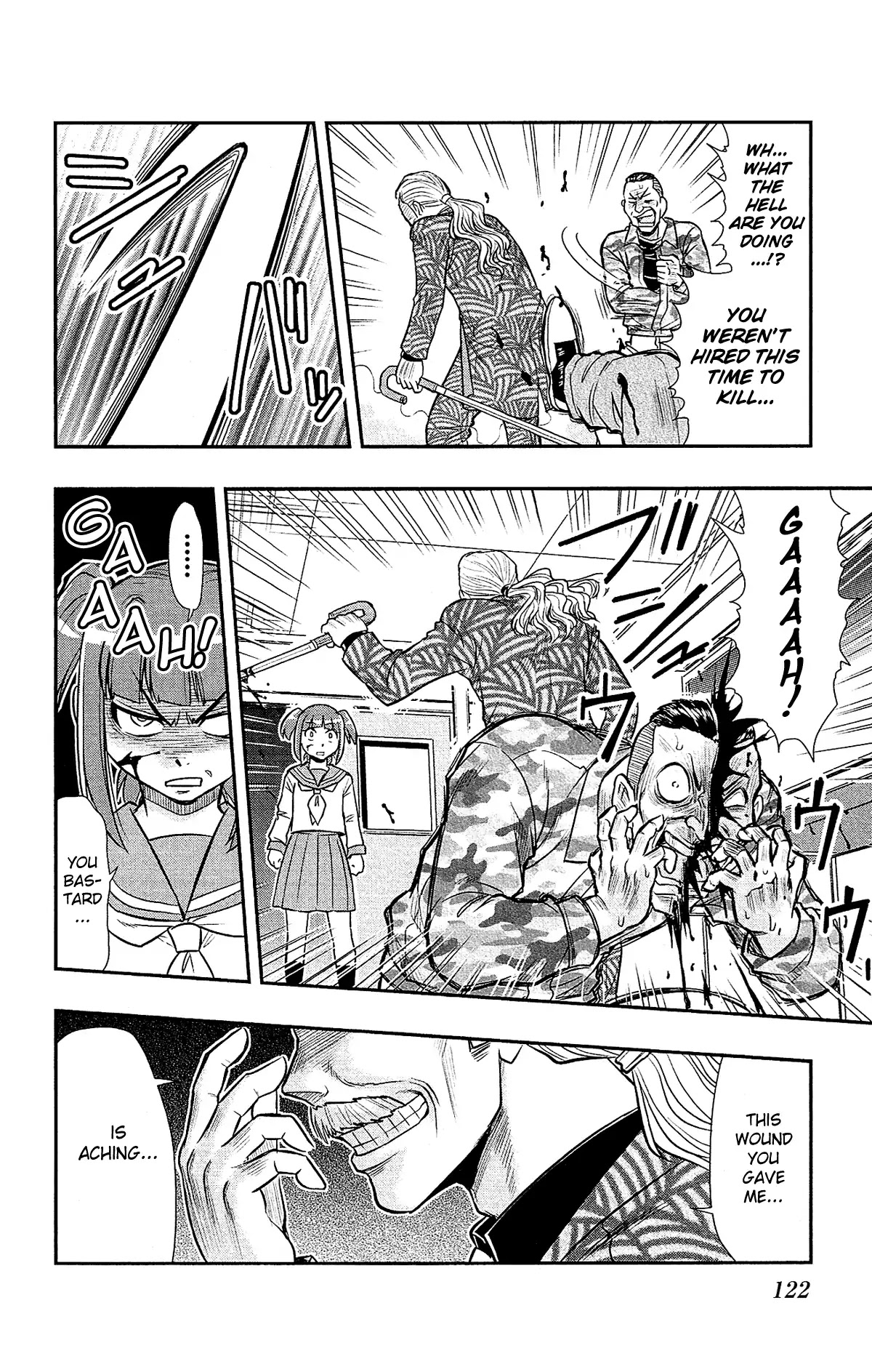 Shitei Bouryoku Shoujo Shiomi-chan Chapter 29 page 14 - Chapter 29: A Dishonorable Raid