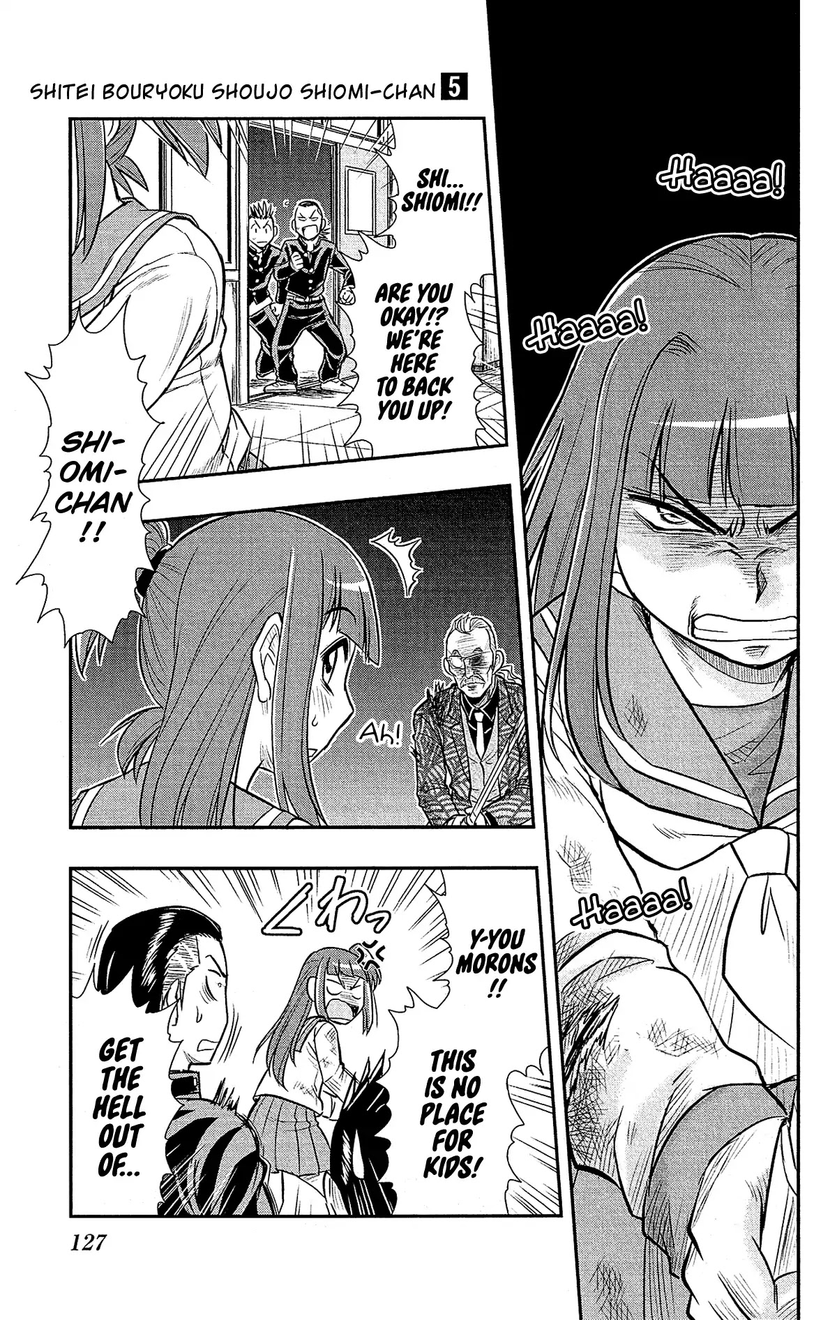 Shitei Bouryoku Shoujo Shiomi-chan Chapter 29 page 19 - Chapter 29: A Dishonorable Raid