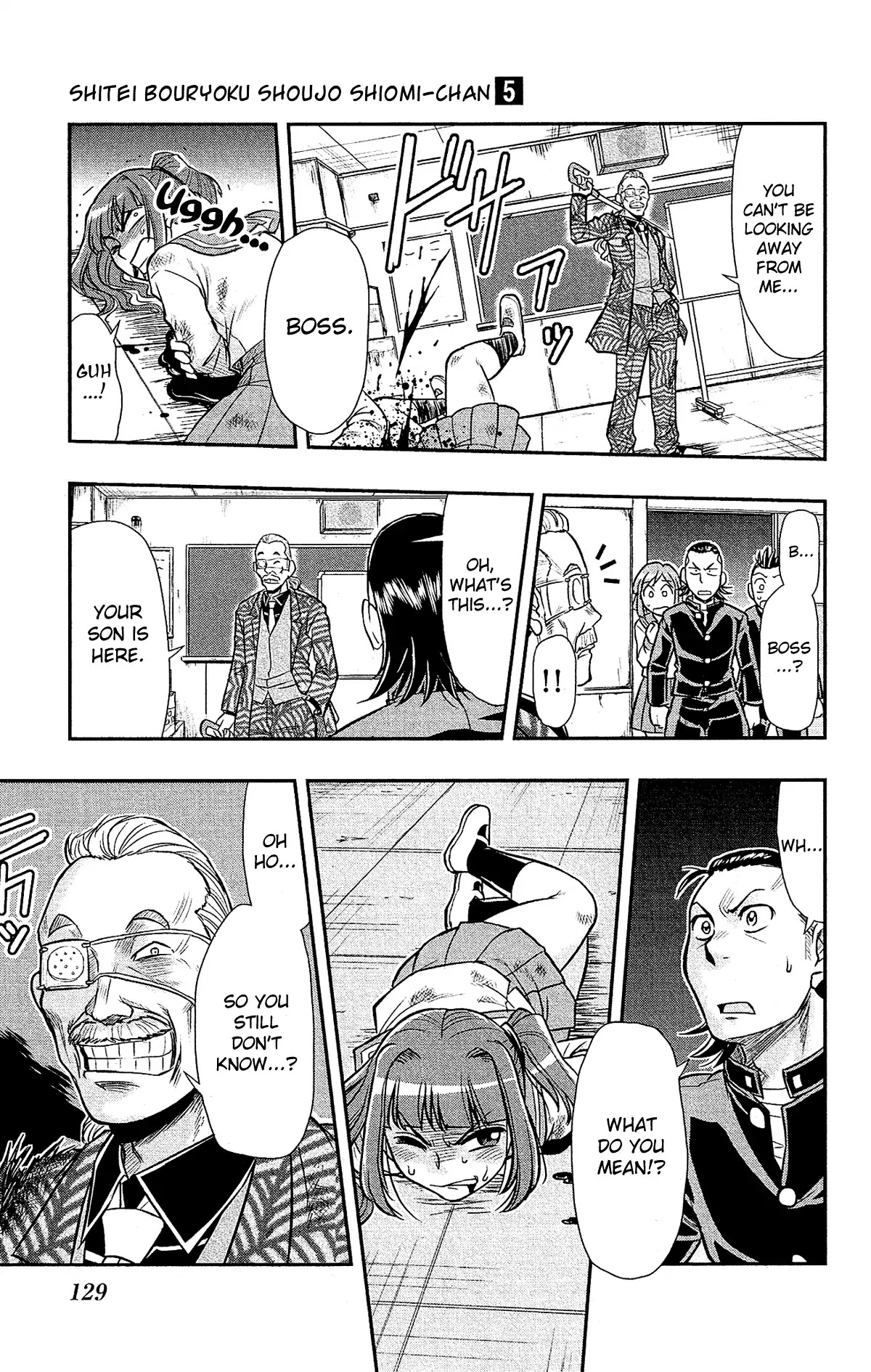 Shitei Bouryoku Shoujo Shiomi-chan Chapter 29 page 21 - Chapter 29: A Dishonorable Raid