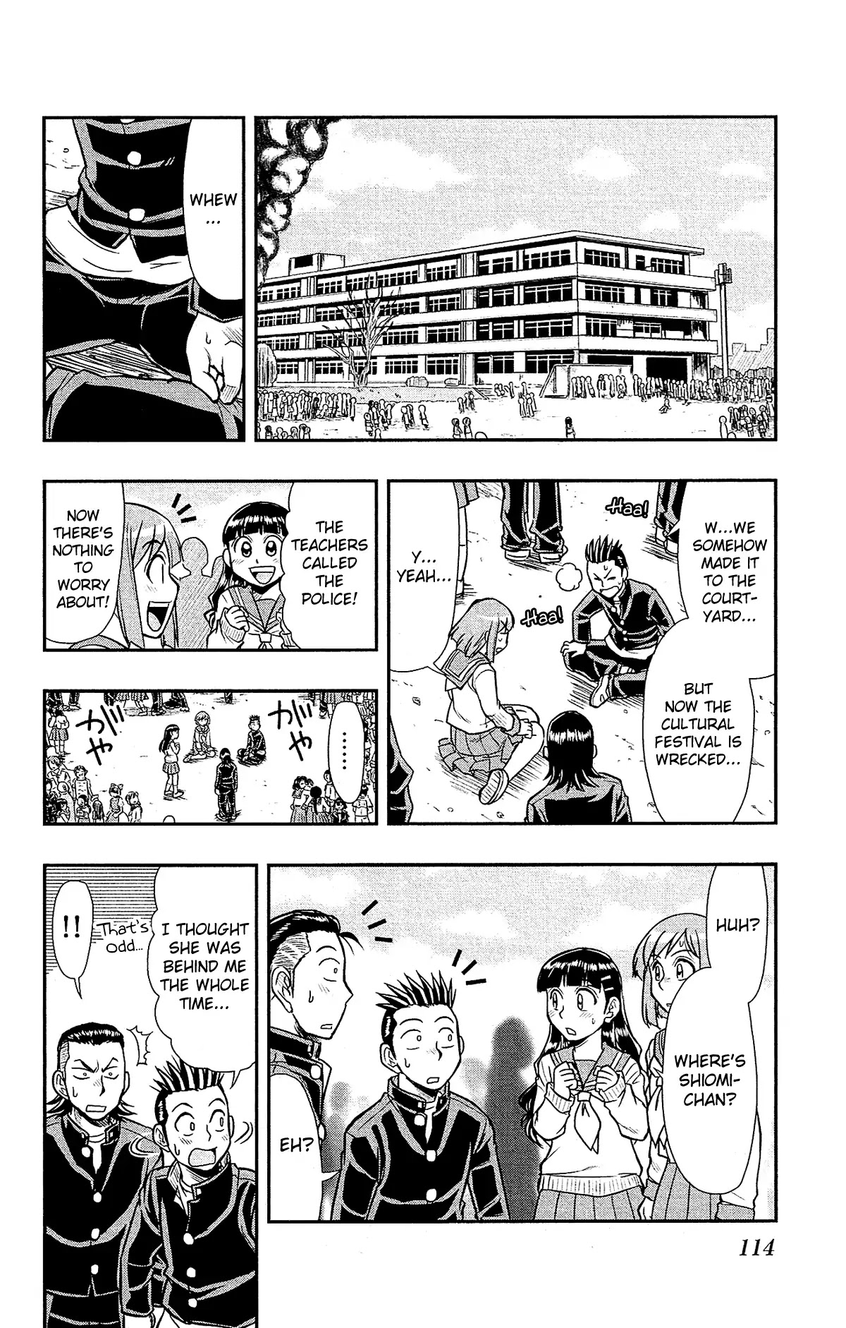 Shitei Bouryoku Shoujo Shiomi-chan Chapter 29 page 6 - Chapter 29: A Dishonorable Raid
