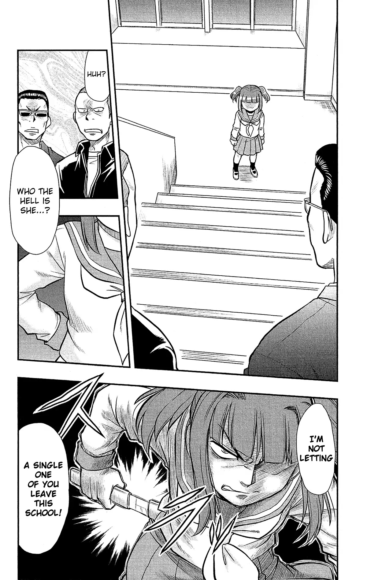 Shitei Bouryoku Shoujo Shiomi-chan Chapter 29 page 8 - Chapter 29: A Dishonorable Raid