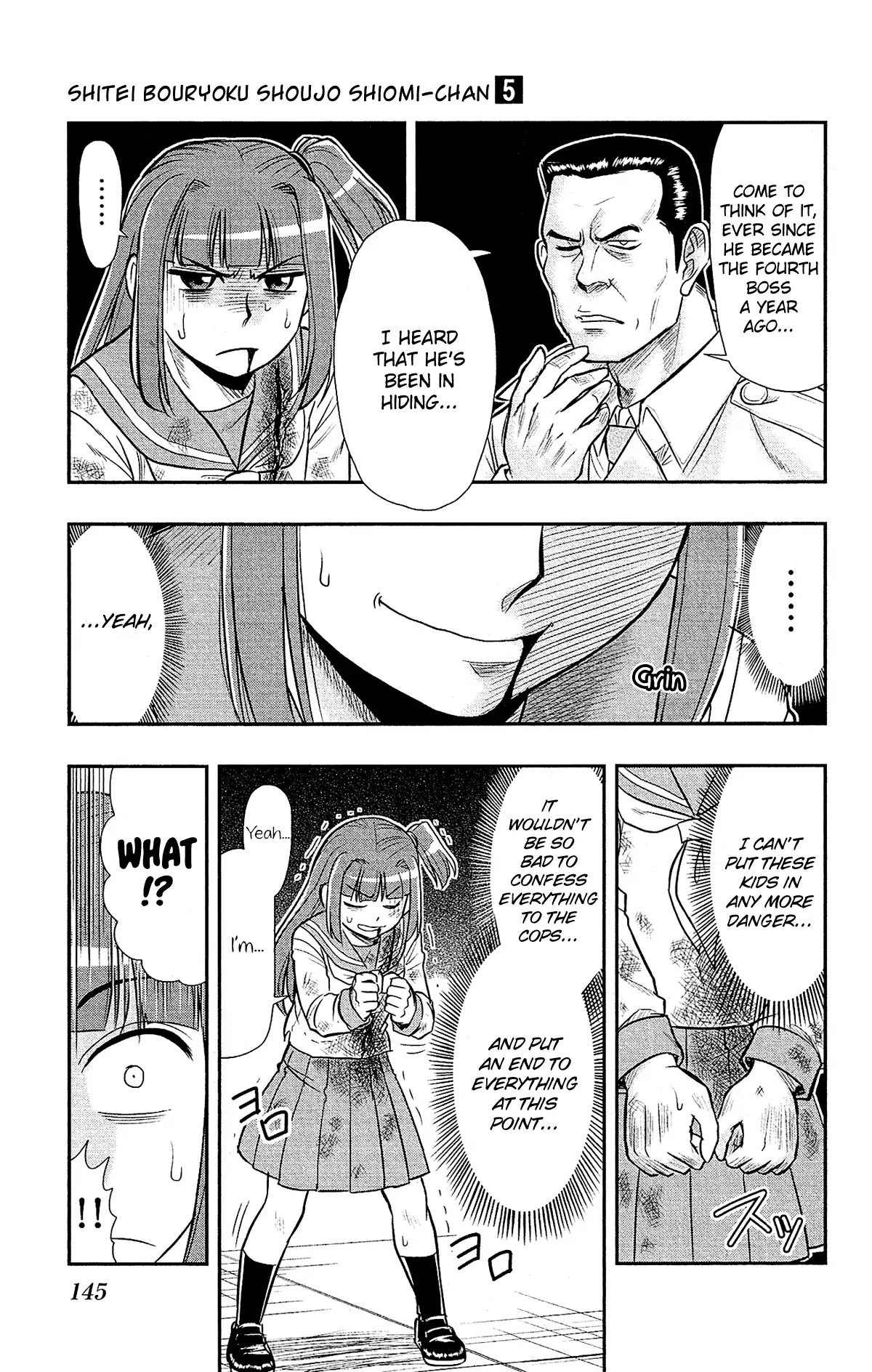 Shitei Bouryoku Shoujo Shiomi-chan Chapter 30 page 10 - Chapter 30: A Dishonorable Demise [END]