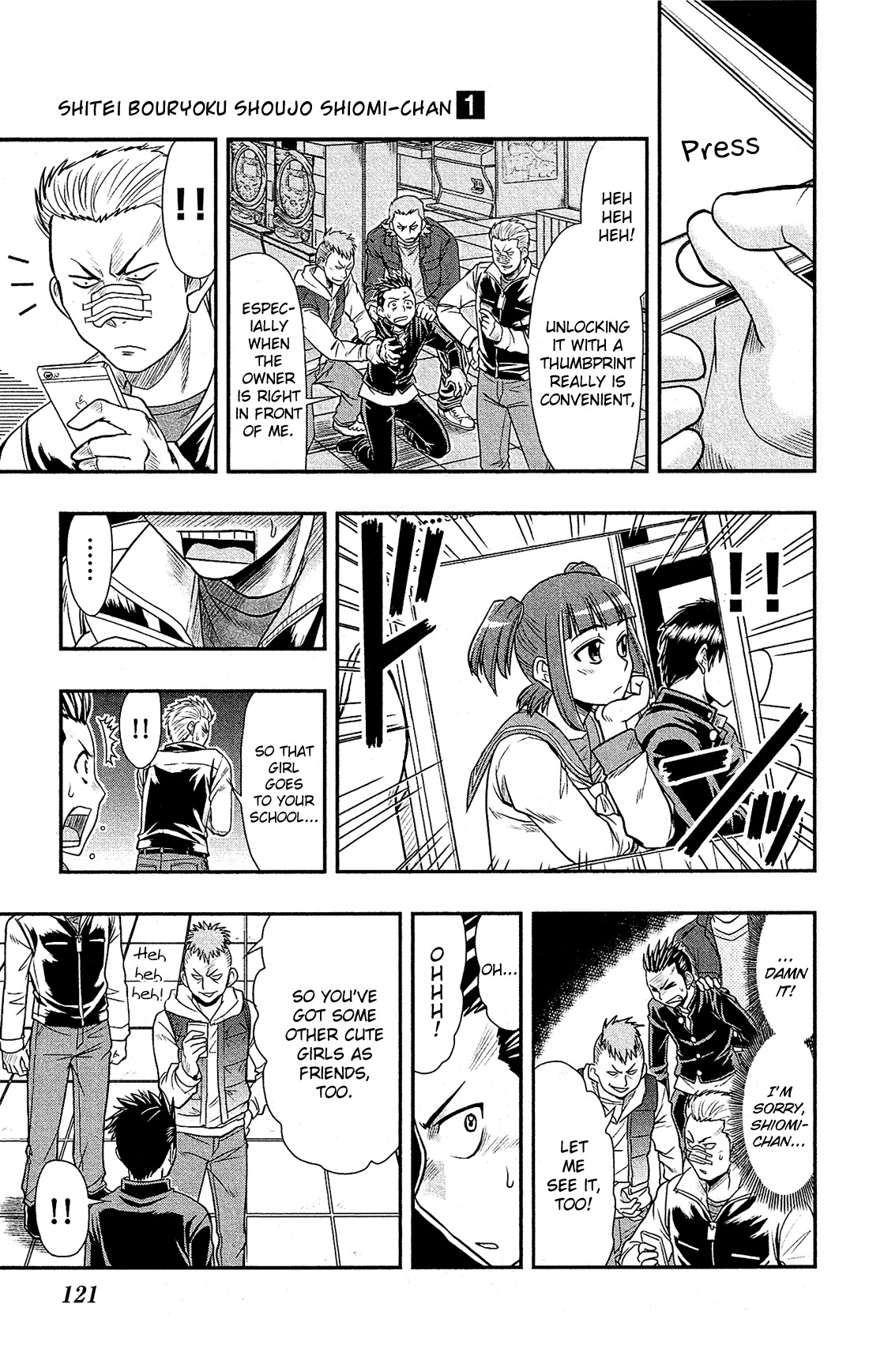 Shitei Bouryoku Shoujo Shiomi-chan Chapter 4 page 18 - Chapter 4: A Dishonorable Distinction