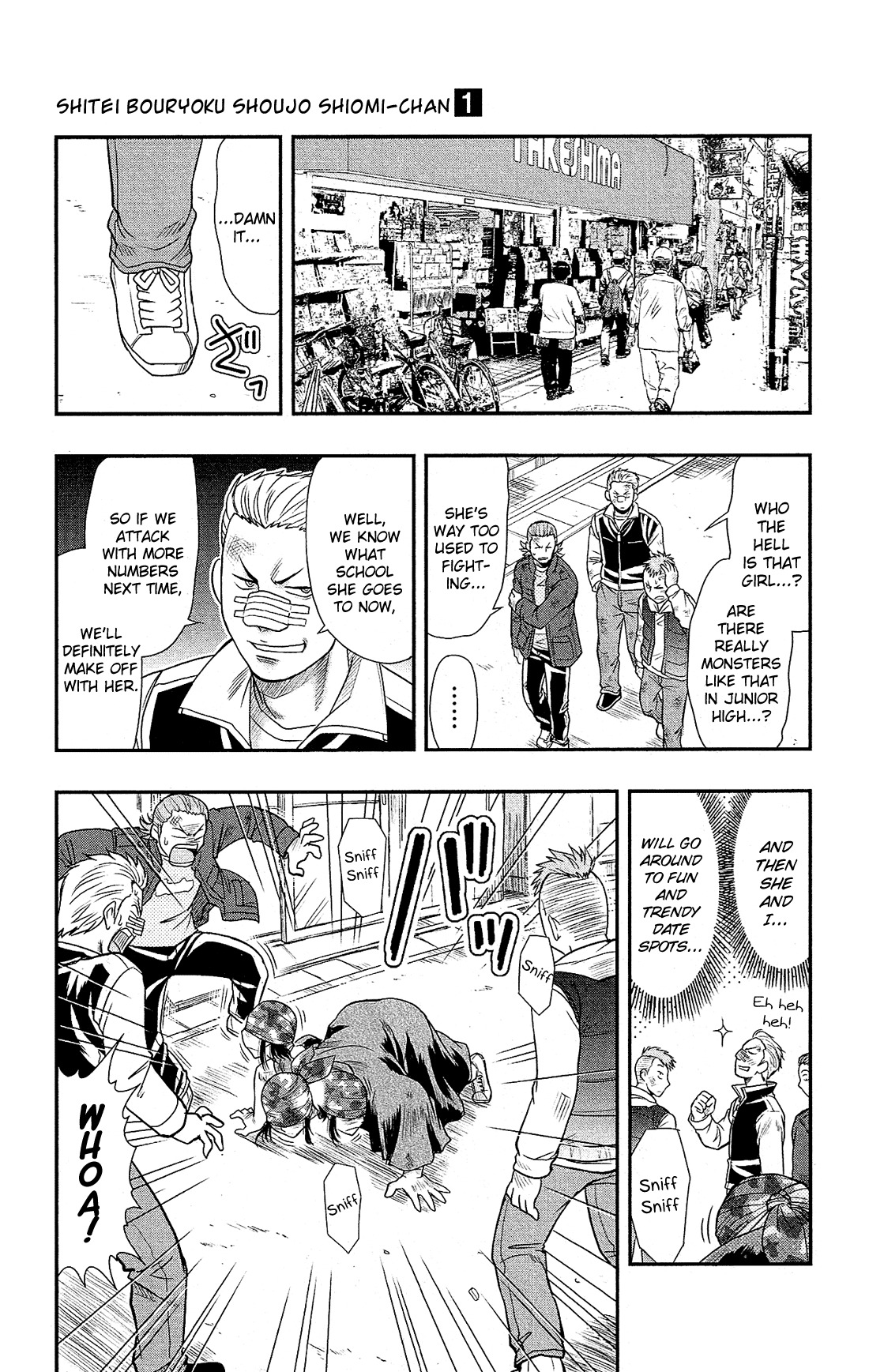 Shitei Bouryoku Shoujo Shiomi-chan Chapter 4 page 28 - Chapter 4: A Dishonorable Distinction