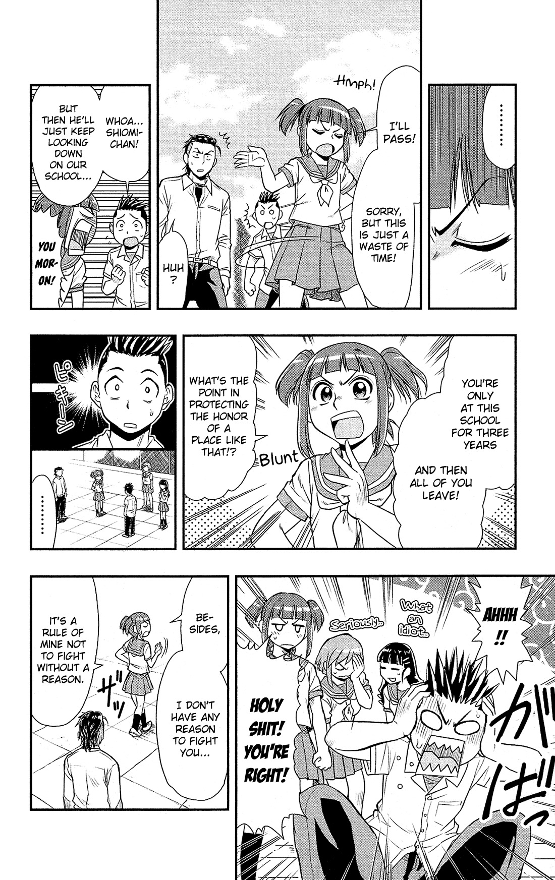 Shitei Bouryoku Shoujo Shiomi-chan Chapter 5 page 19 - Chapter 5: A Dishonorable Past