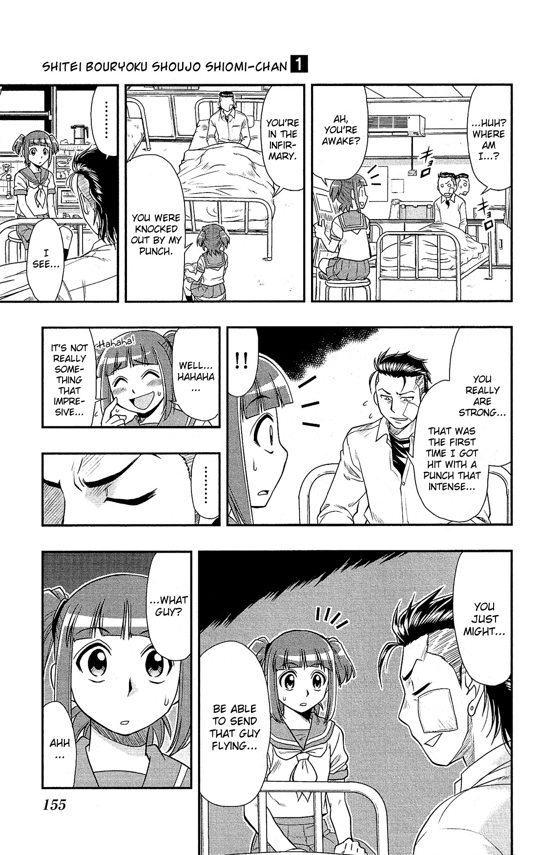 Shitei Bouryoku Shoujo Shiomi-chan Chapter 5 page 24 - Chapter 5: A Dishonorable Past