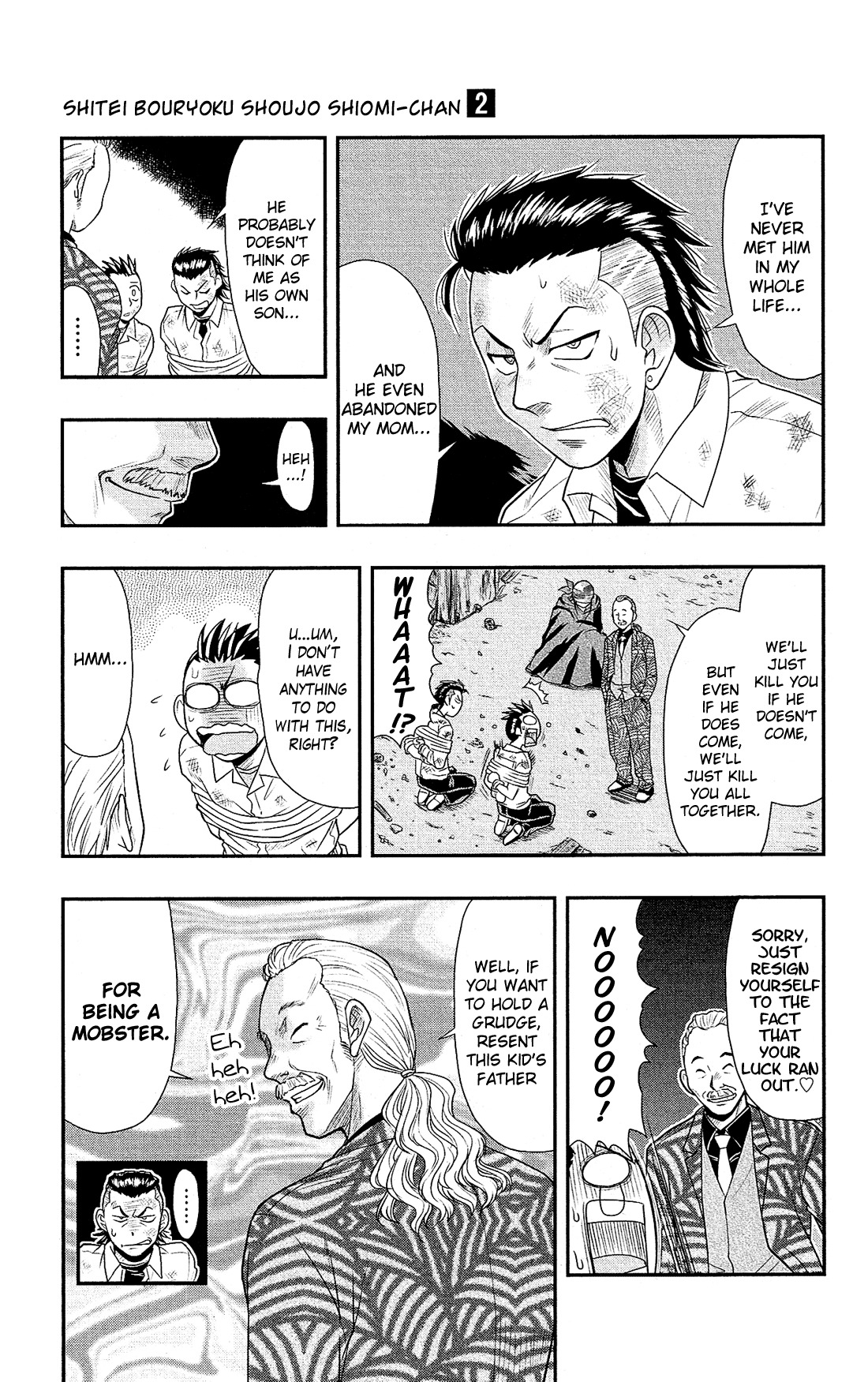 Shitei Bouryoku Shoujo Shiomi-chan Chapter 7 page 4 - Chapter 7: A Dishonorable Rescue