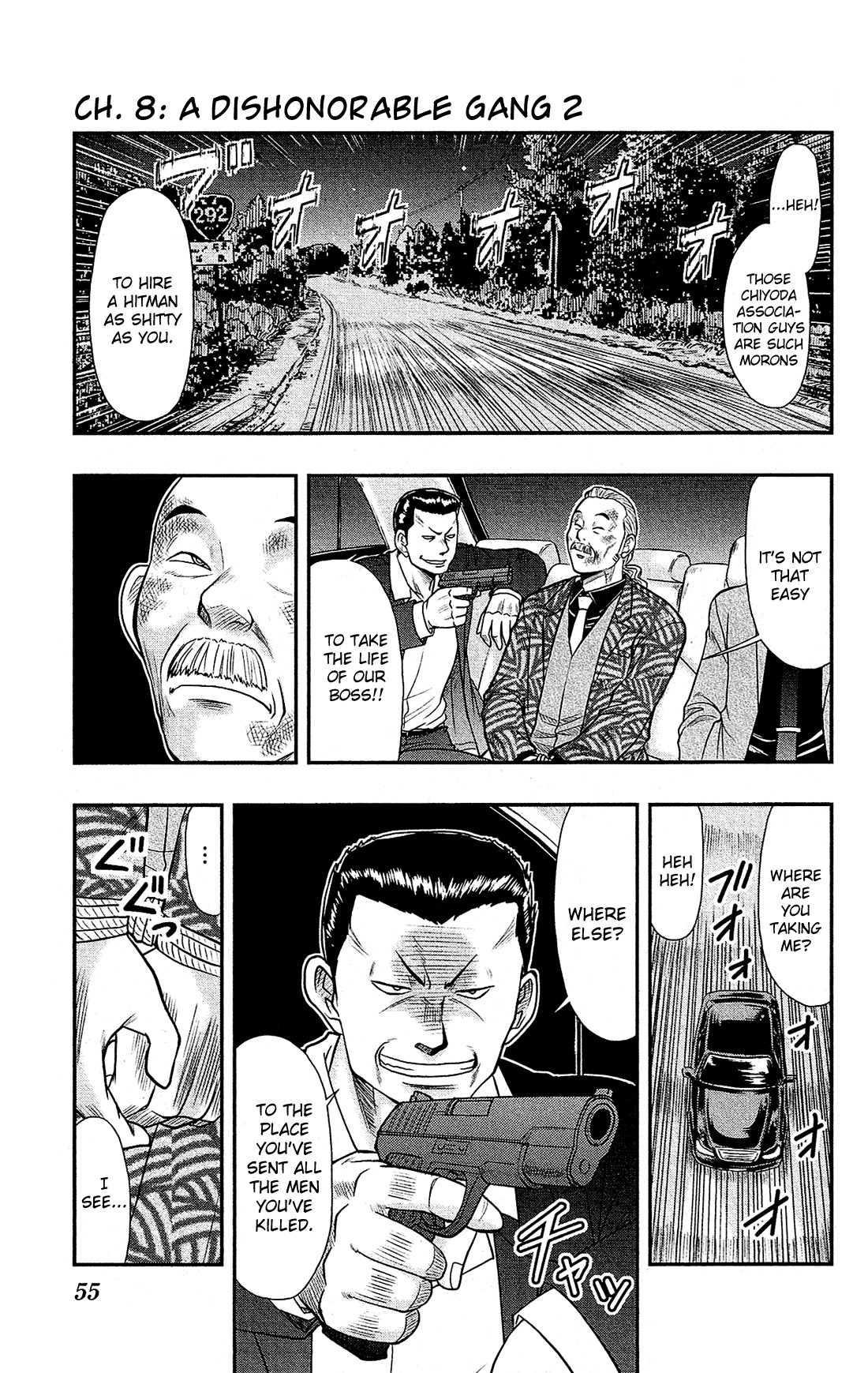 Shitei Bouryoku Shoujo Shiomi-chan Chapter 8 page 2 - Chapter 8: A Dishonorable Gang 2