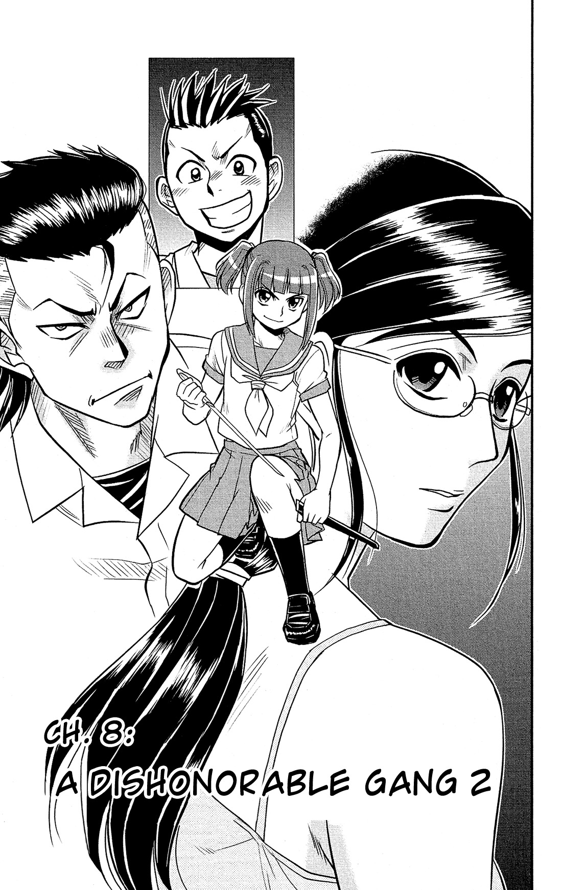 Shitei Bouryoku Shoujo Shiomi-chan Chapter 8 page 4 - Chapter 8: A Dishonorable Gang 2