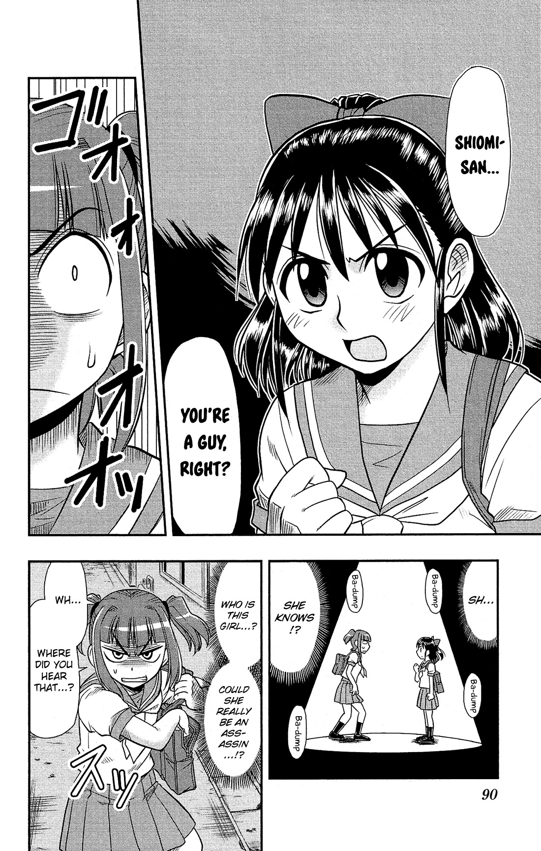 Shitei Bouryoku Shoujo Shiomi-chan Chapter 9 page 10 - Chapter 9: A Dishonorable Confession